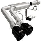 21-26 Ford F-150 SPEQ Series Cat-Back Exhaust System Black Chrome