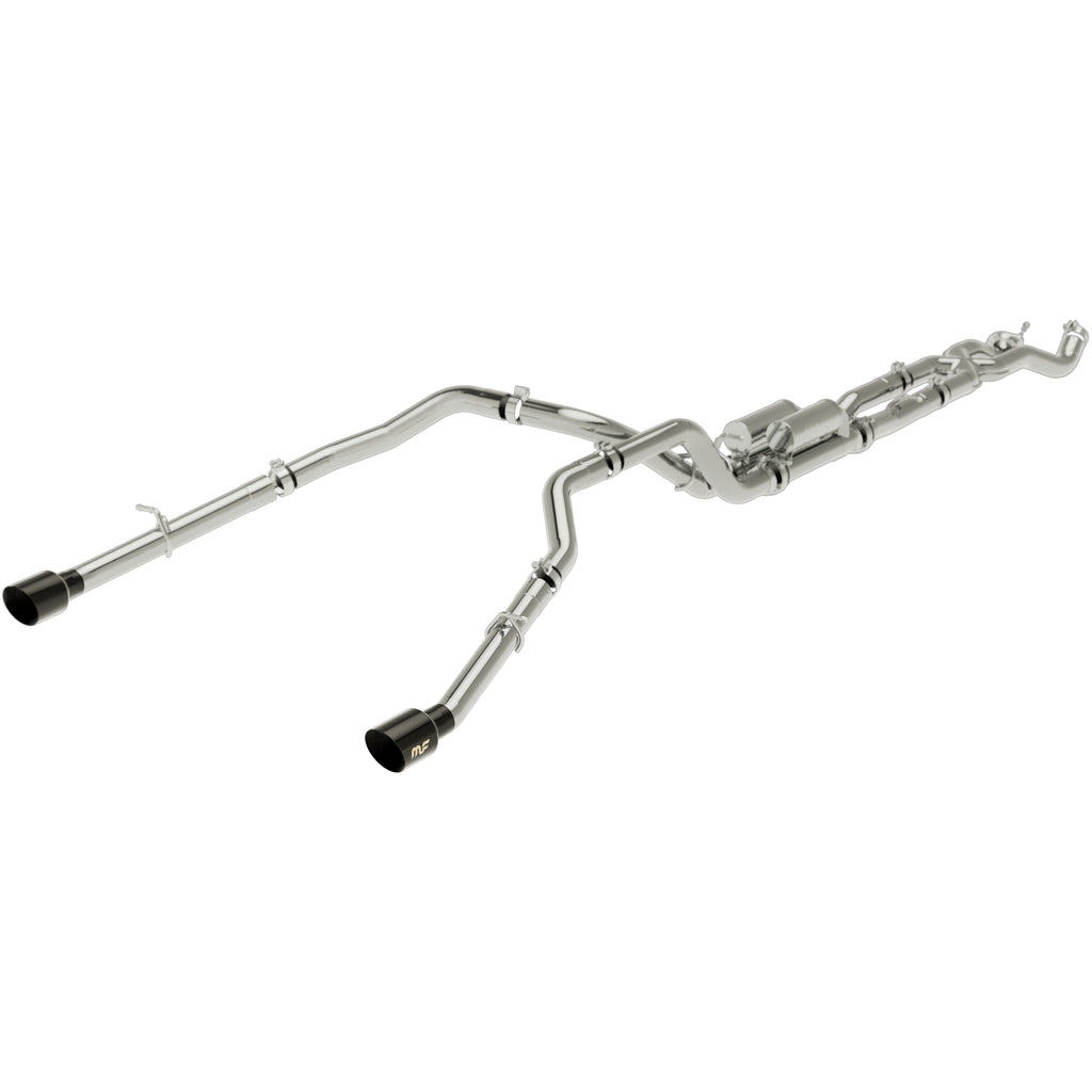 26 Ram 1500 SPEQ Series Cat-Back Exhaust System Black Chrome