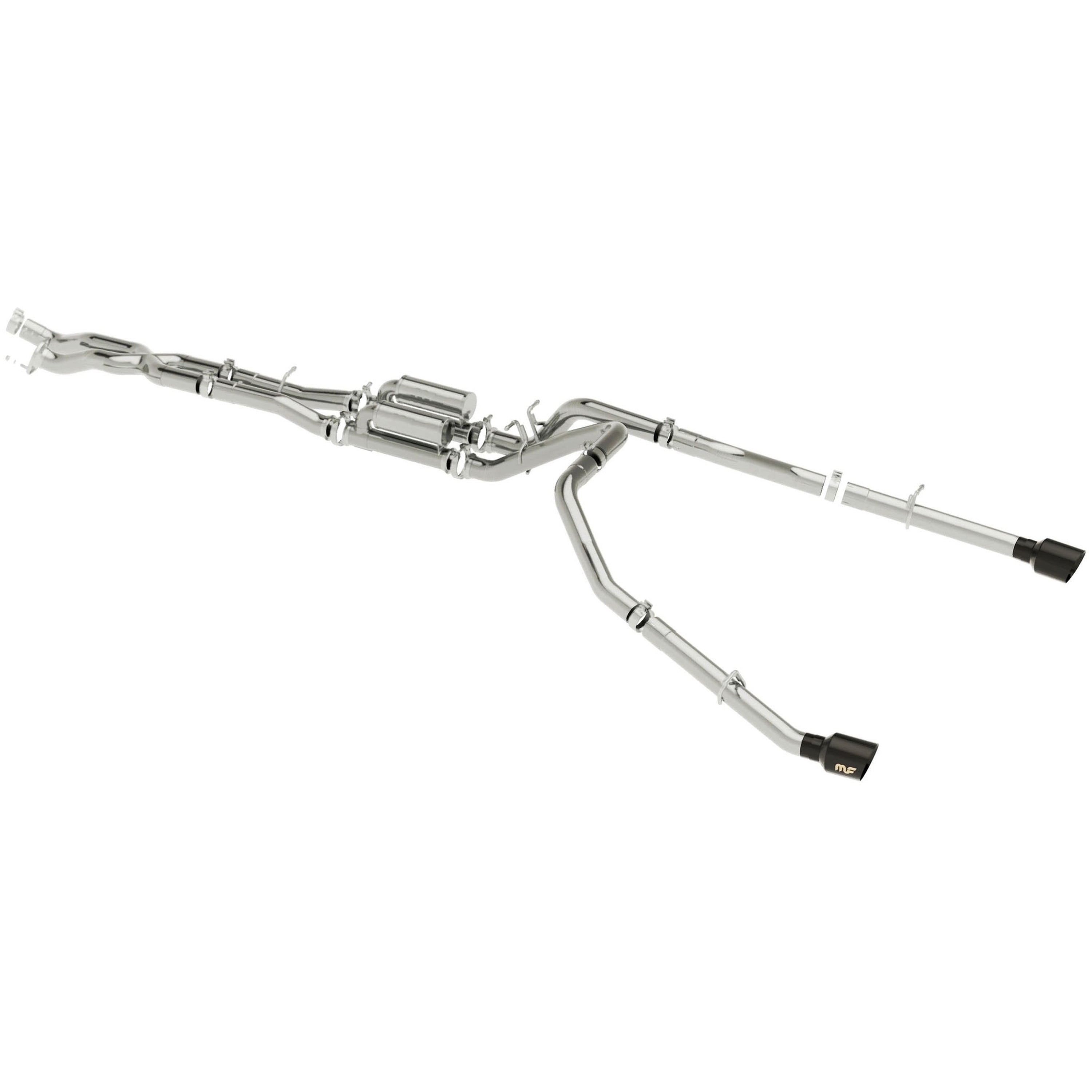 26 Ram 1500 SPEQ Series Cat-Back Exhaust System Black Chrome