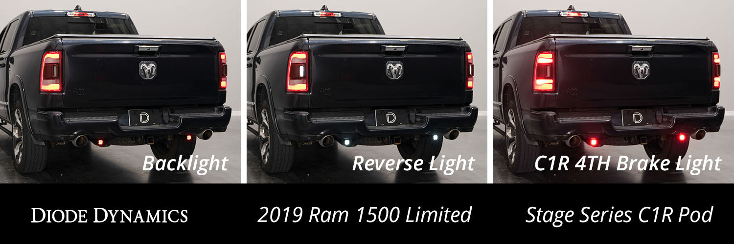 Diode Dynamics Stage Series Reverse Light Kit for 2019-2024 Ram C1 Pro