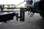GEN-Y Hitch PHANTOM-X 2.5" Solid Shank 10" Drop 1.6K TW 16K Hitch & Tri-Ball Mount.