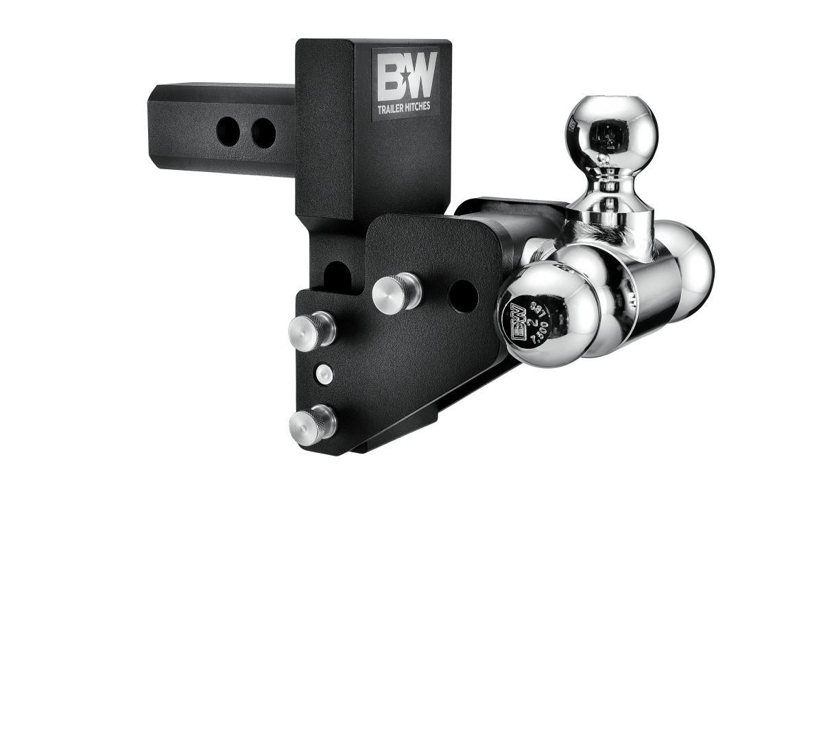 2 in Model 7 Blk T&S Tri Ball for Multi-Pro Tailgate TS10064BMP - Apollo Off-Road