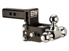 2" Tow & Stow 3" Drop Triball Black TS10047B - Apollo Off-Road