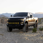 20-22 Ford F-250/350/450/550 Super Duty NOVA-Series LED Projector Headlights Alpha-Black - Apollo Off-Road