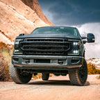 20-22 Ford F-250/350/450/550 Super Duty NOVA-Series LED Projector Headlights Black - Apollo Off-Road
