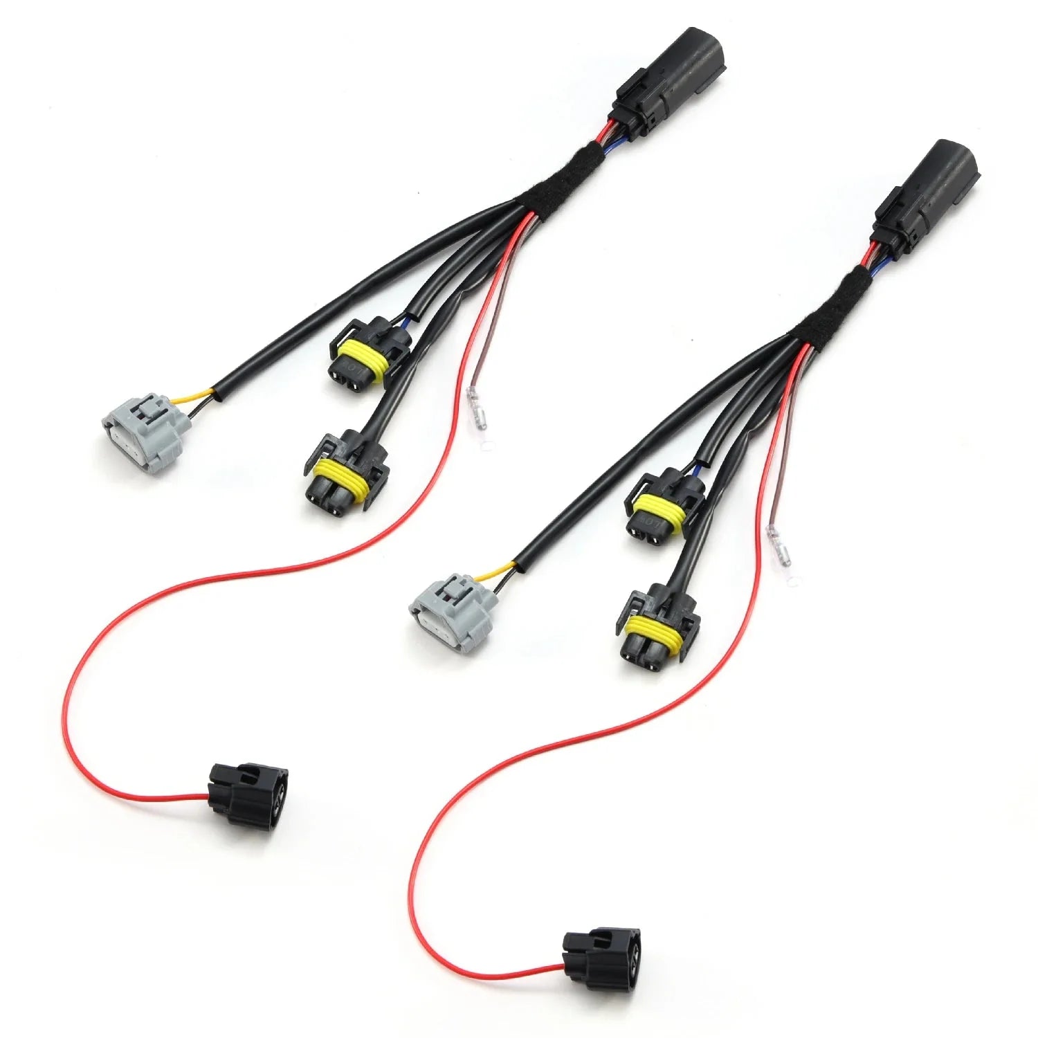 20-21 Toyota Tacoma Stock LED Headlights to AlphaRex NOVA-Series Projector Headlights Converters - Apollo Off-Road