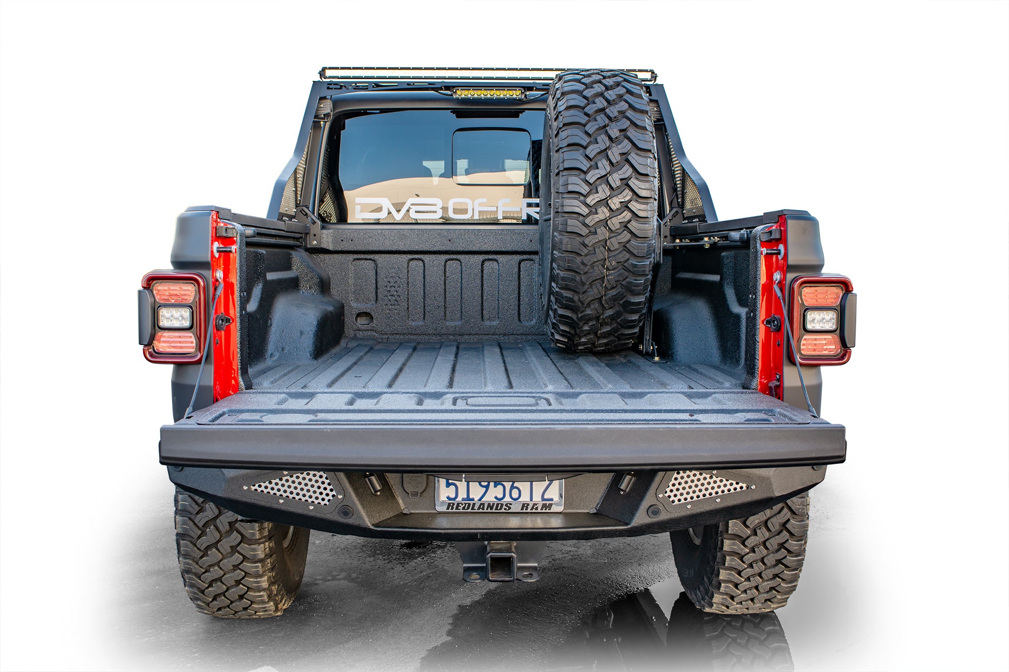 20+ Jeep JT Stand Up Spare Tire Mount - Apollo Off-Road
