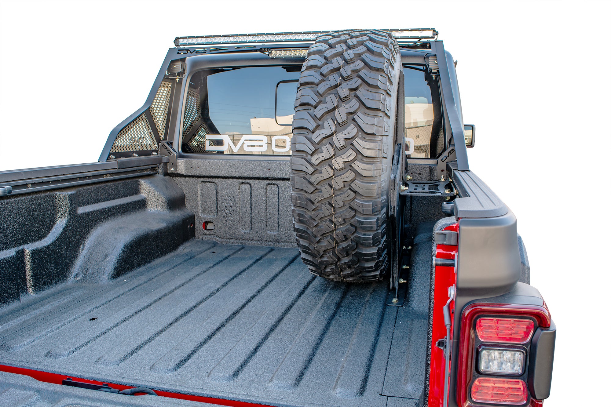20+ Jeep JT Stand Up Spare Tire Mount - Apollo Off-Road