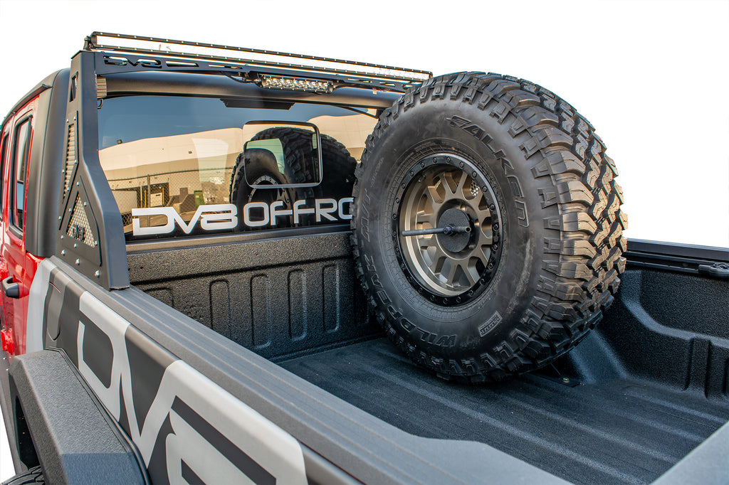 20+ Jeep JT Stand Up Spare Tire Mount - Apollo Off-Road