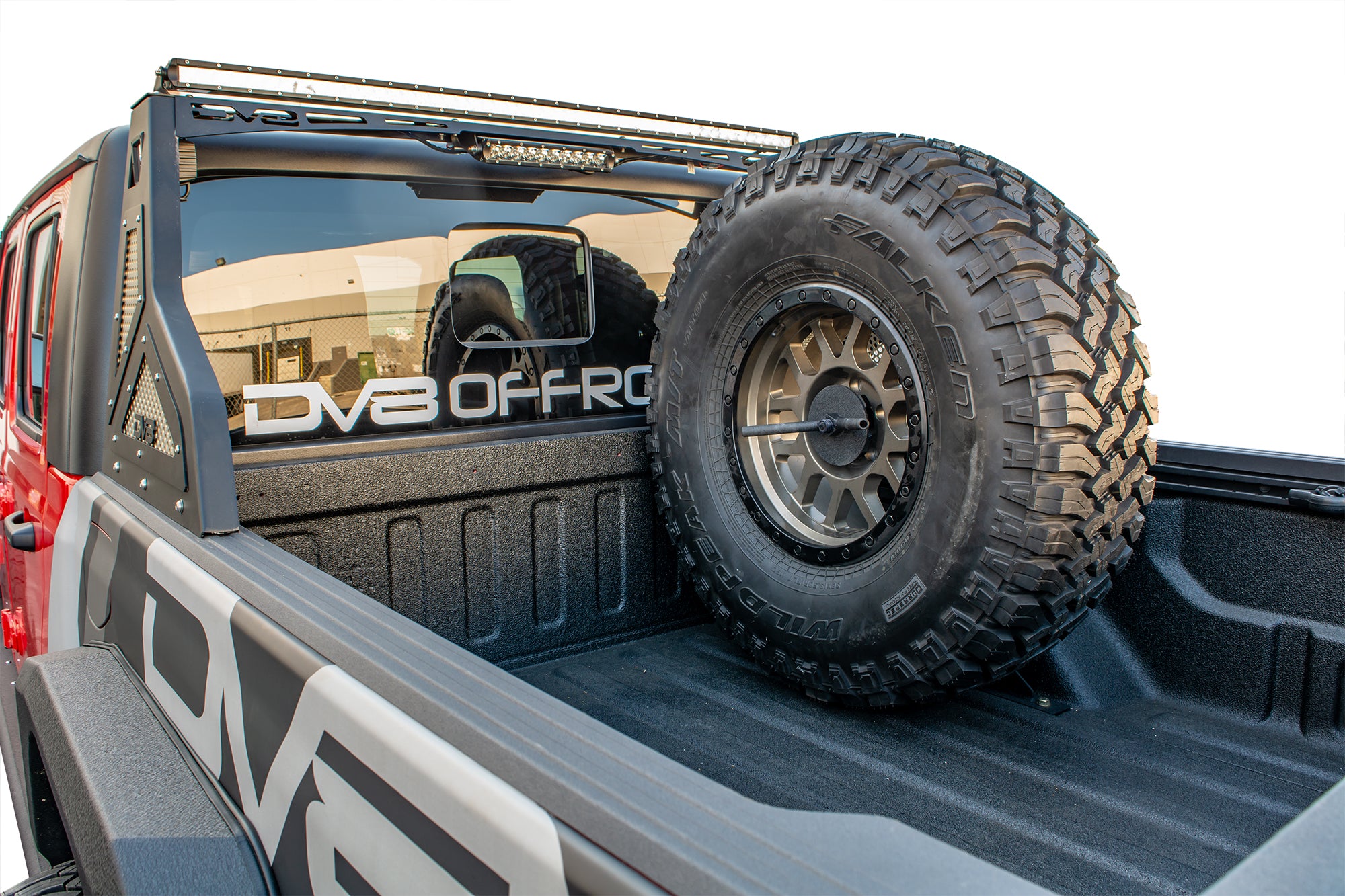 20+ Jeep JT Stand Up Spare Tire Mount - Apollo Off-Road