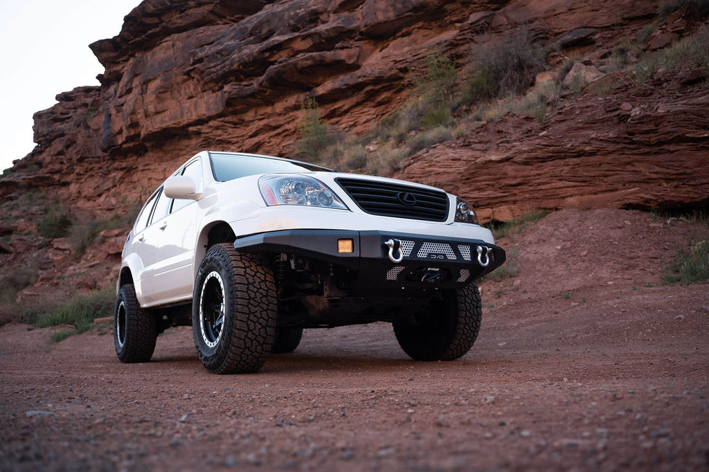 2003-09 Lexus GX 470; MTO Series Winch Front Bumper - Apollo Off-Road