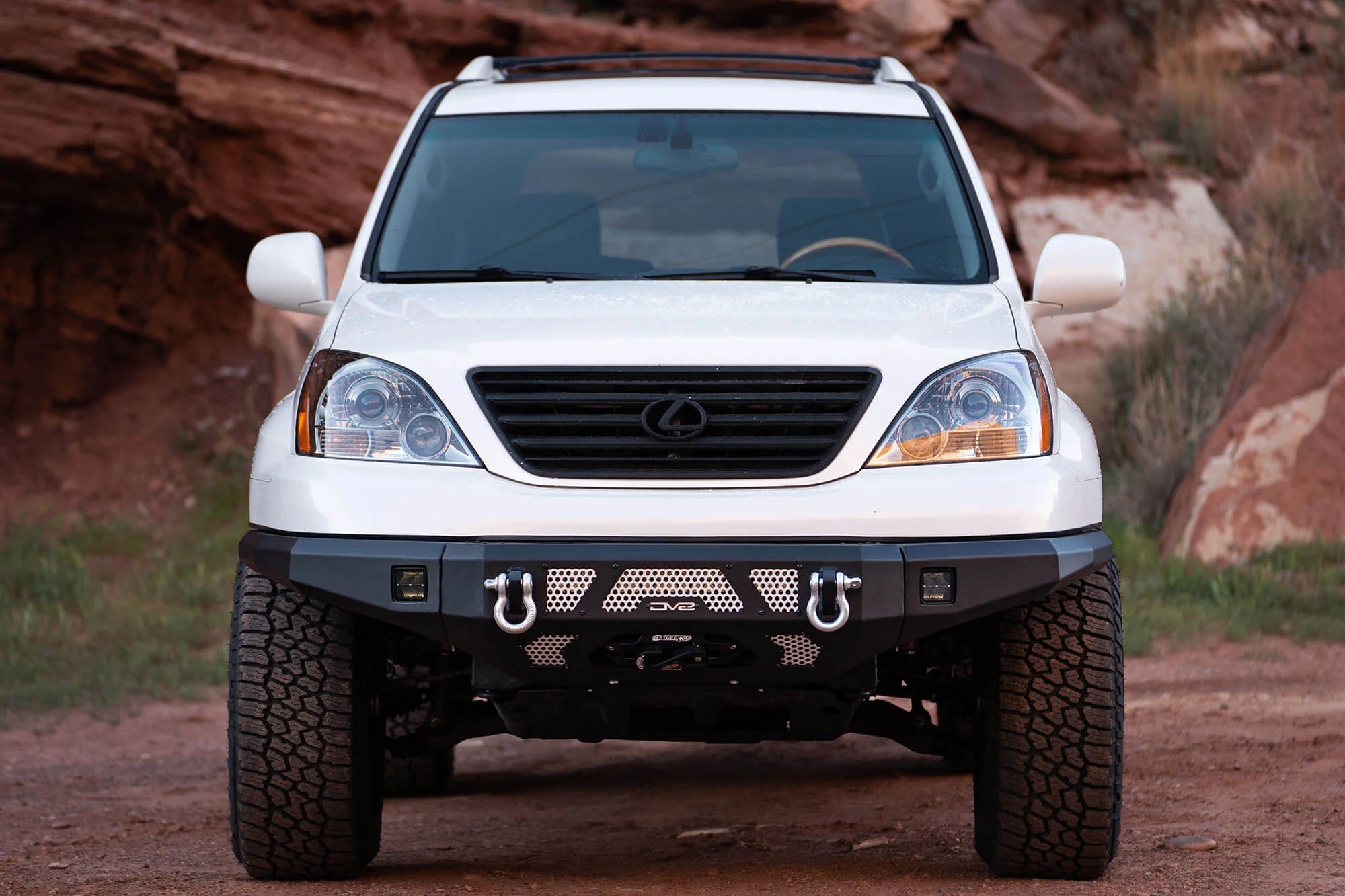 2003-09 Lexus GX 470; MTO Series Winch Front Bumper - Apollo Off-Road