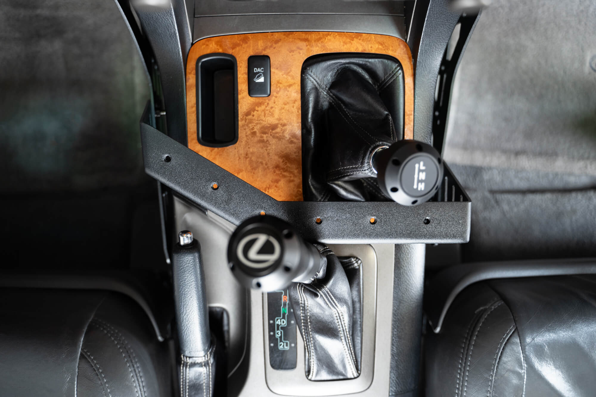 2003-2009 Lexus GX470 Center Console Molle Panels & Digital Device Bridge - Apollo Off-Road