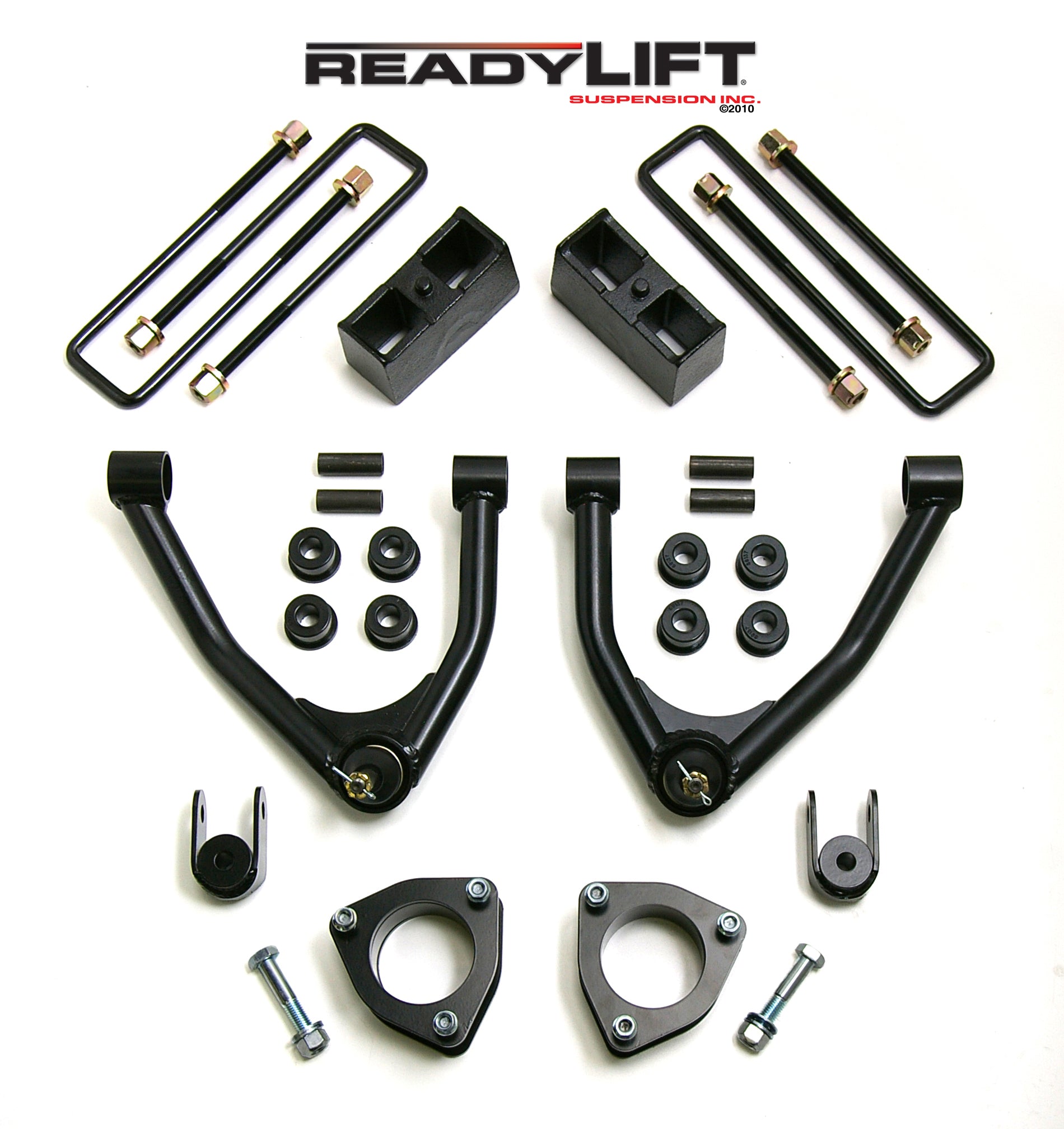 2007-18 Chevrolet/GMC 1500 4'' SST Lift Kit - Cast Steel Upper Control Arms - Apollo Off-Road