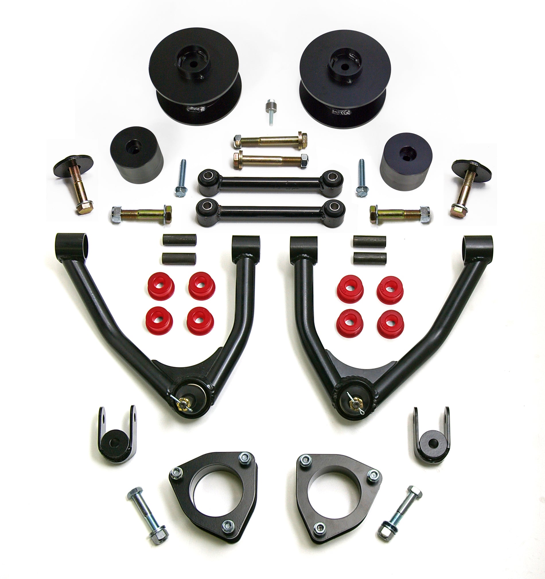 2007-18 Chevrolet/GMC Tahoe/Suburban/Yukonon XL 4.0'' Front With 3.0'' Rear SST Lift Kit - Apollo Off-Road