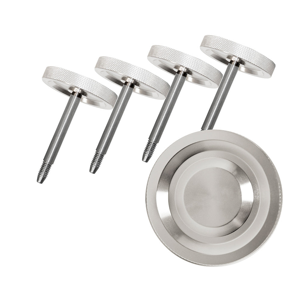 2007-2018 Jeep JK 2 Door Surround Knobs, Billet - Apollo Off-Road