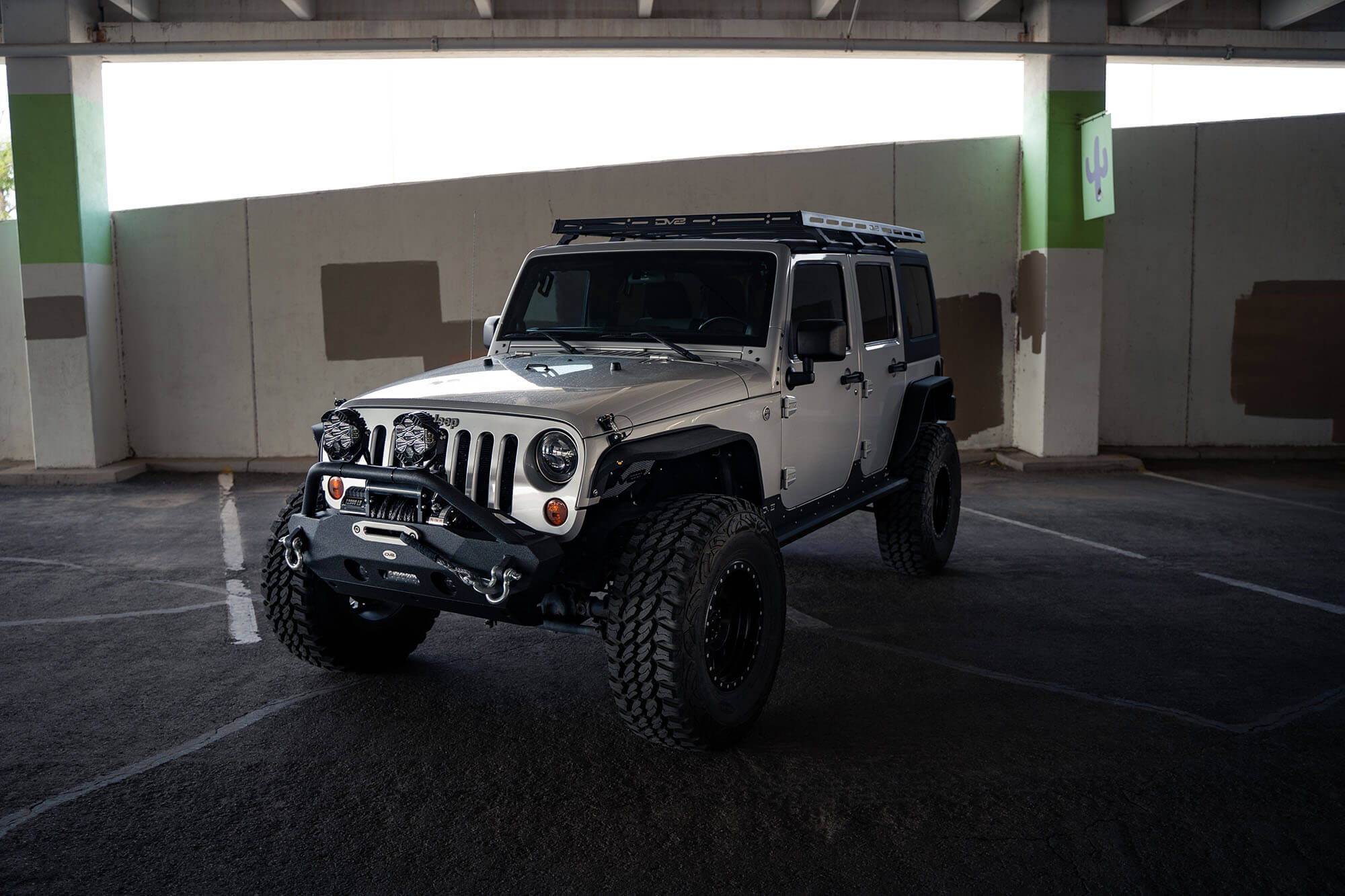 2007-2018 Jeep Wrangler JK Full Length Roof Rack - Apollo Off-Road