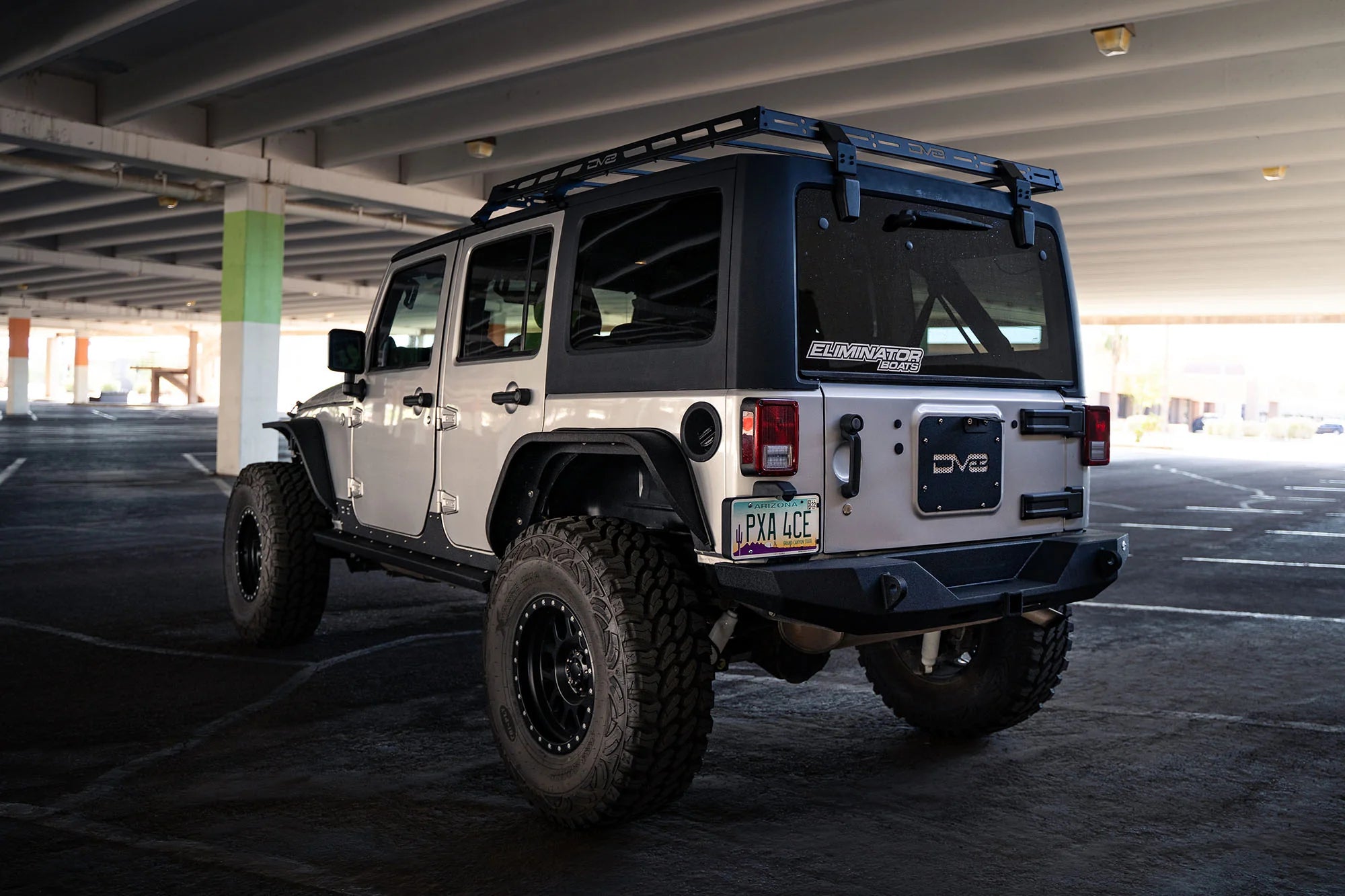 2007-2018 Jeep Wrangler JK Half Length Roof Rack - Apollo Off-Road