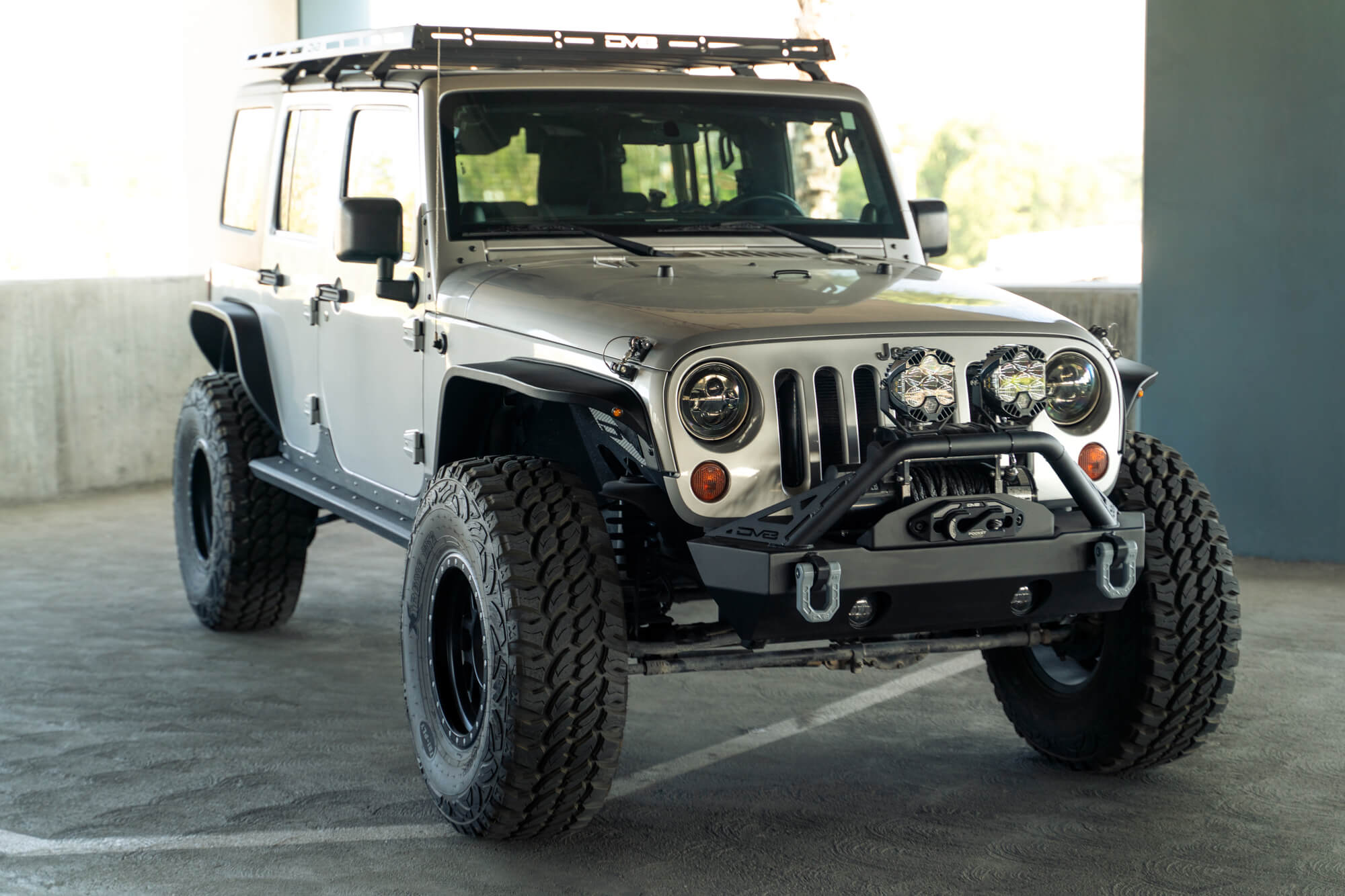 2007-2018 Jeep Wrangler JK Slim Fender Flares - Apollo Off-Road