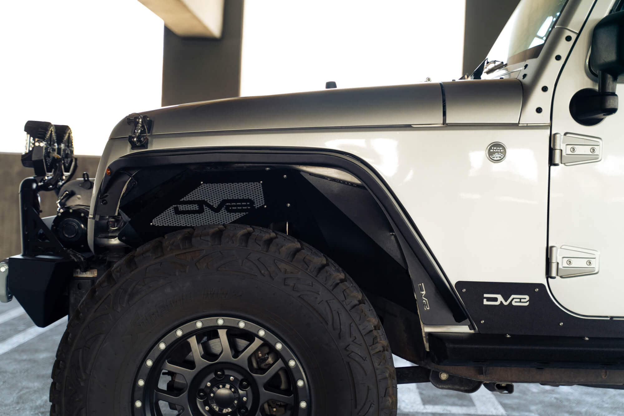 2007-2018 Jeep Wrangler JK Slim Fender Flares - Apollo Off-Road