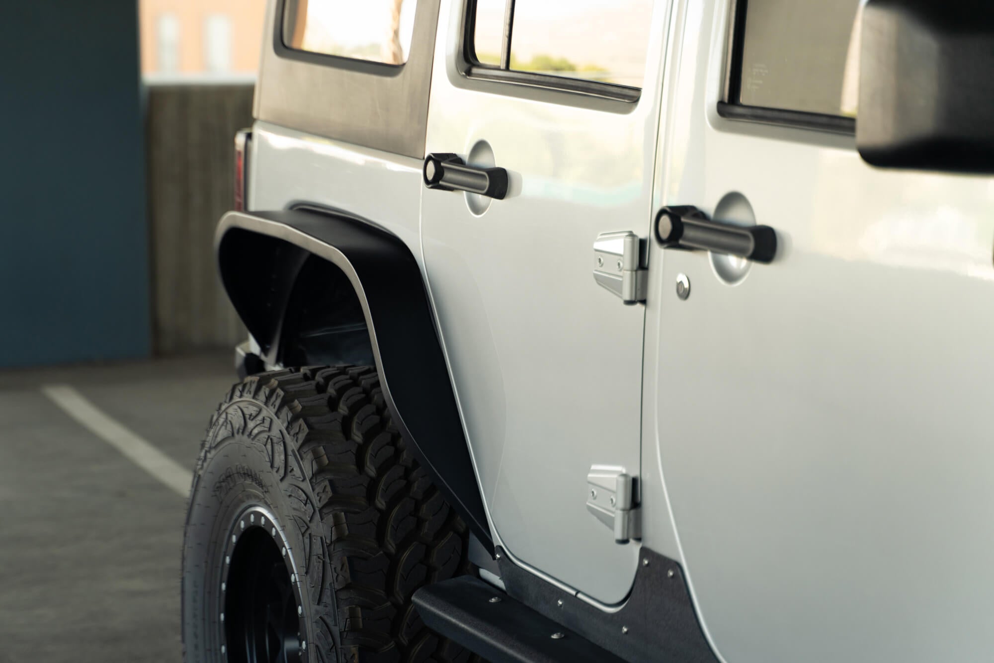 2007-2018 Jeep Wrangler JK Slim Fender Flares - Apollo Off-Road