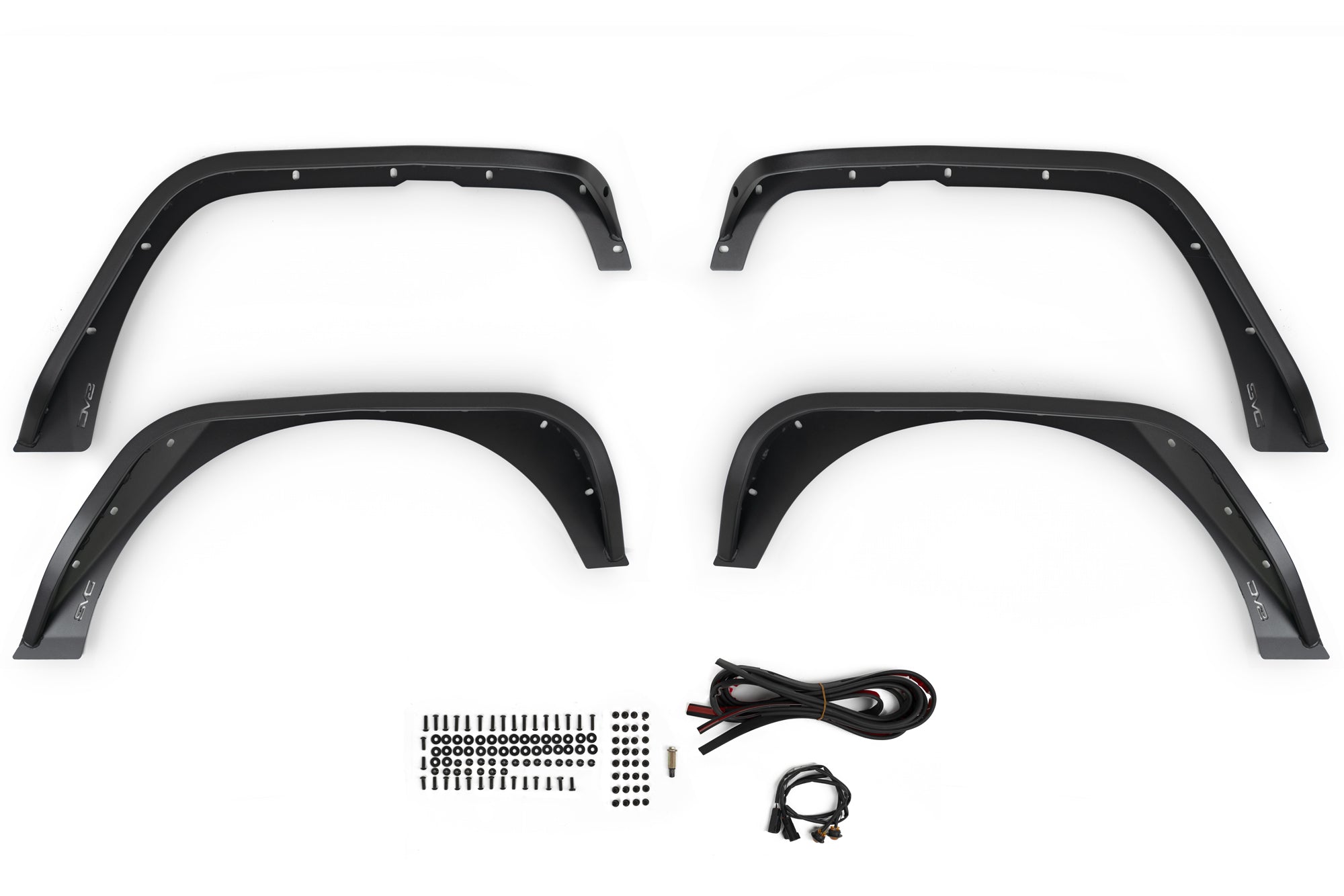 2007-2018 Jeep Wrangler JK Slim Fender Flares - Apollo Off-Road
