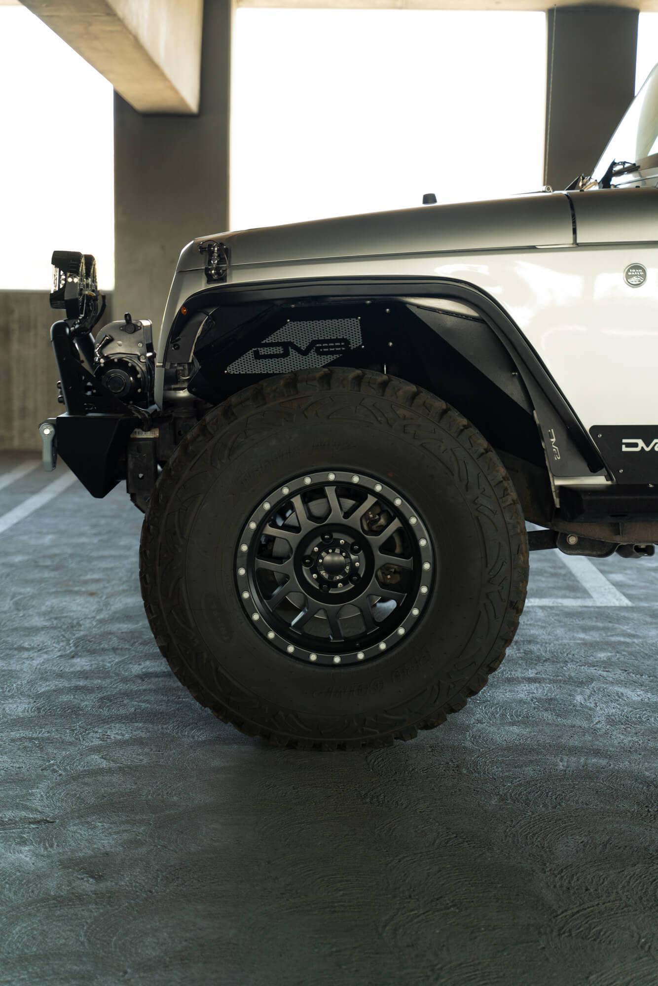 2007-2018 Jeep Wrangler JK Slim Fender Flares - Apollo Off-Road