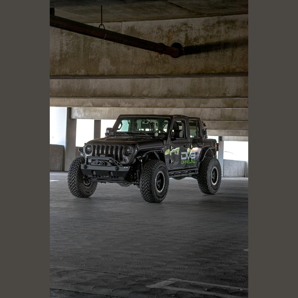 2007+ Jeep JK, JL, and JT FS-25 Stubby Front Bumper - Apollo Off-Road