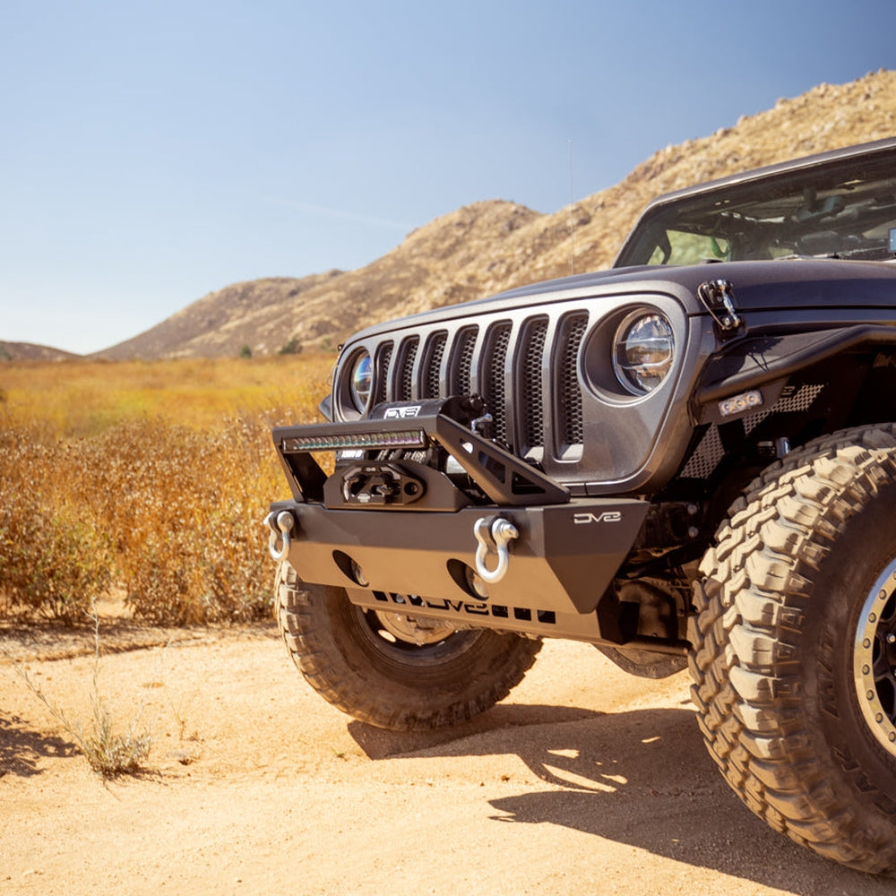 2007+ Jeep JK, JL, and JT FS-25 Stubby Front Bumper - Apollo Off-Road
