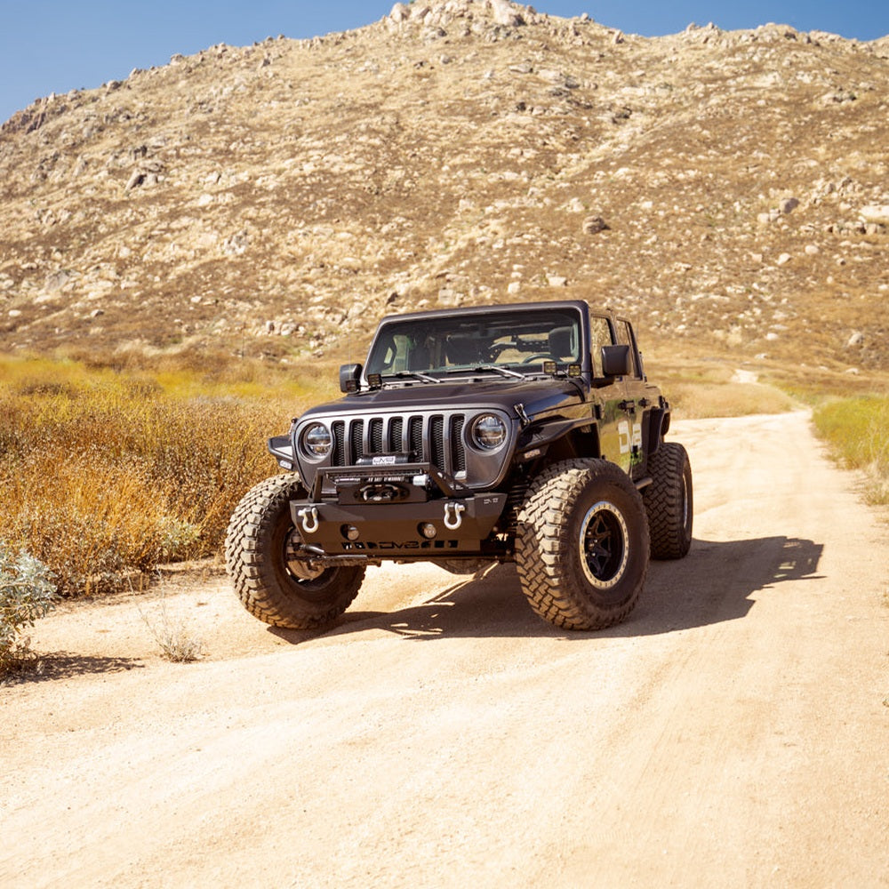 2007+ Jeep JK, JL, and JT FS-25 Stubby Front Bumper - Apollo Off-Road
