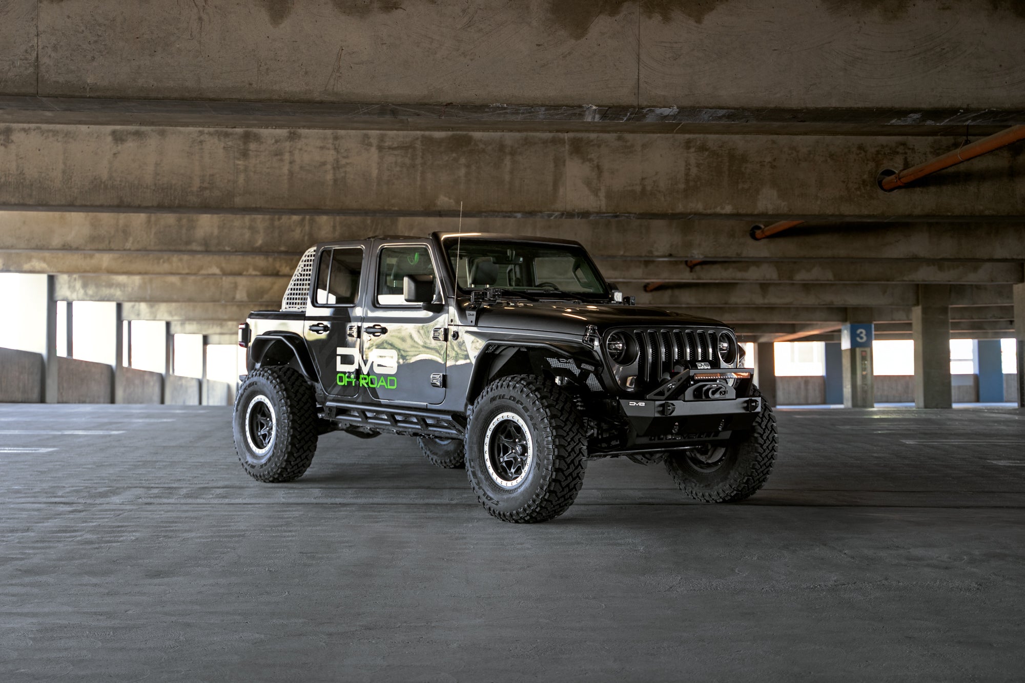 2007+ Jeep JK, JL, and JT FS-25 Stubby Front Bumper - Apollo Off-Road