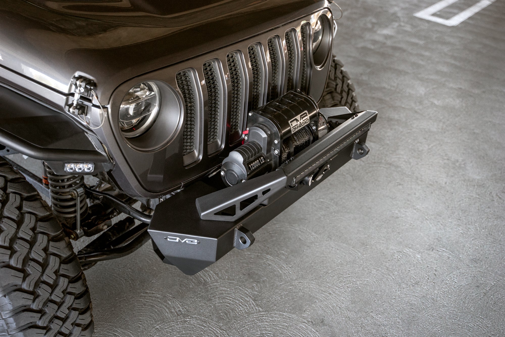 2007+ Jeep JK, JL, and JT FS-25 Stubby Front Bumper - Apollo Off-Road