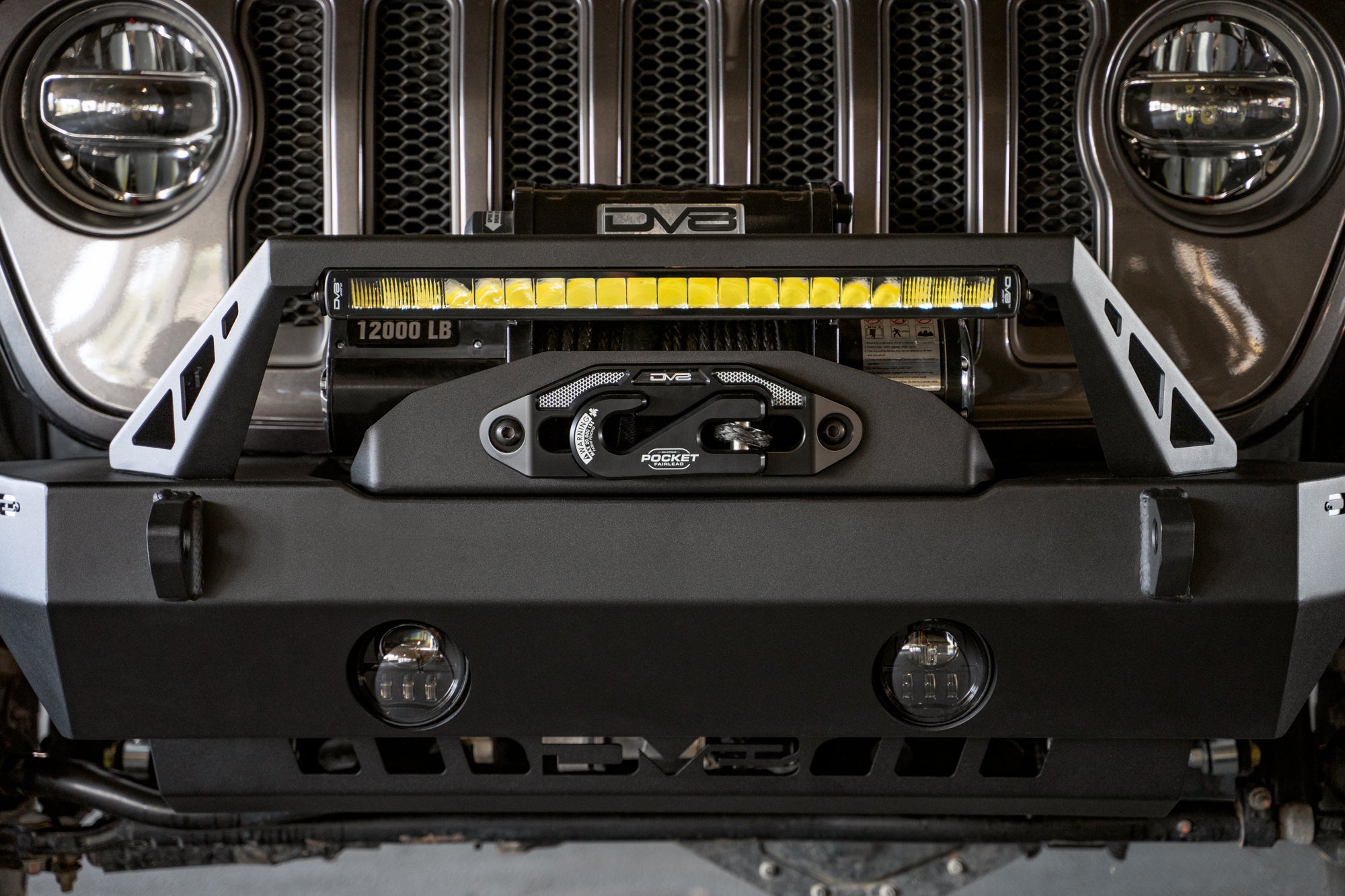 2007+ Jeep JK, JL, and JT FS-25 Stubby Front Bumper - Apollo Off-Road
