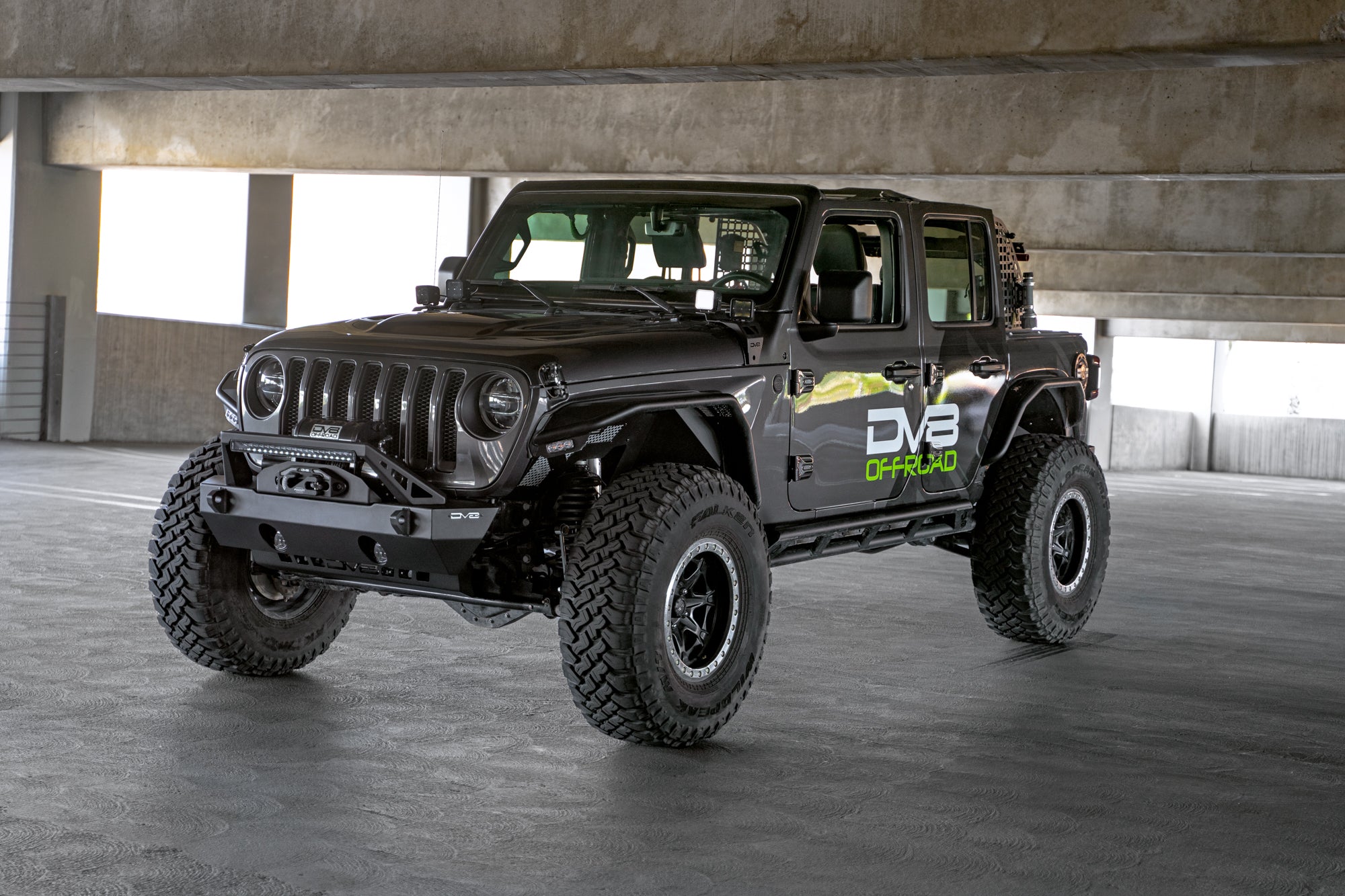 2007+ Jeep JK, JL, and JT FS-25 Stubby Front Bumper - Apollo Off-Road