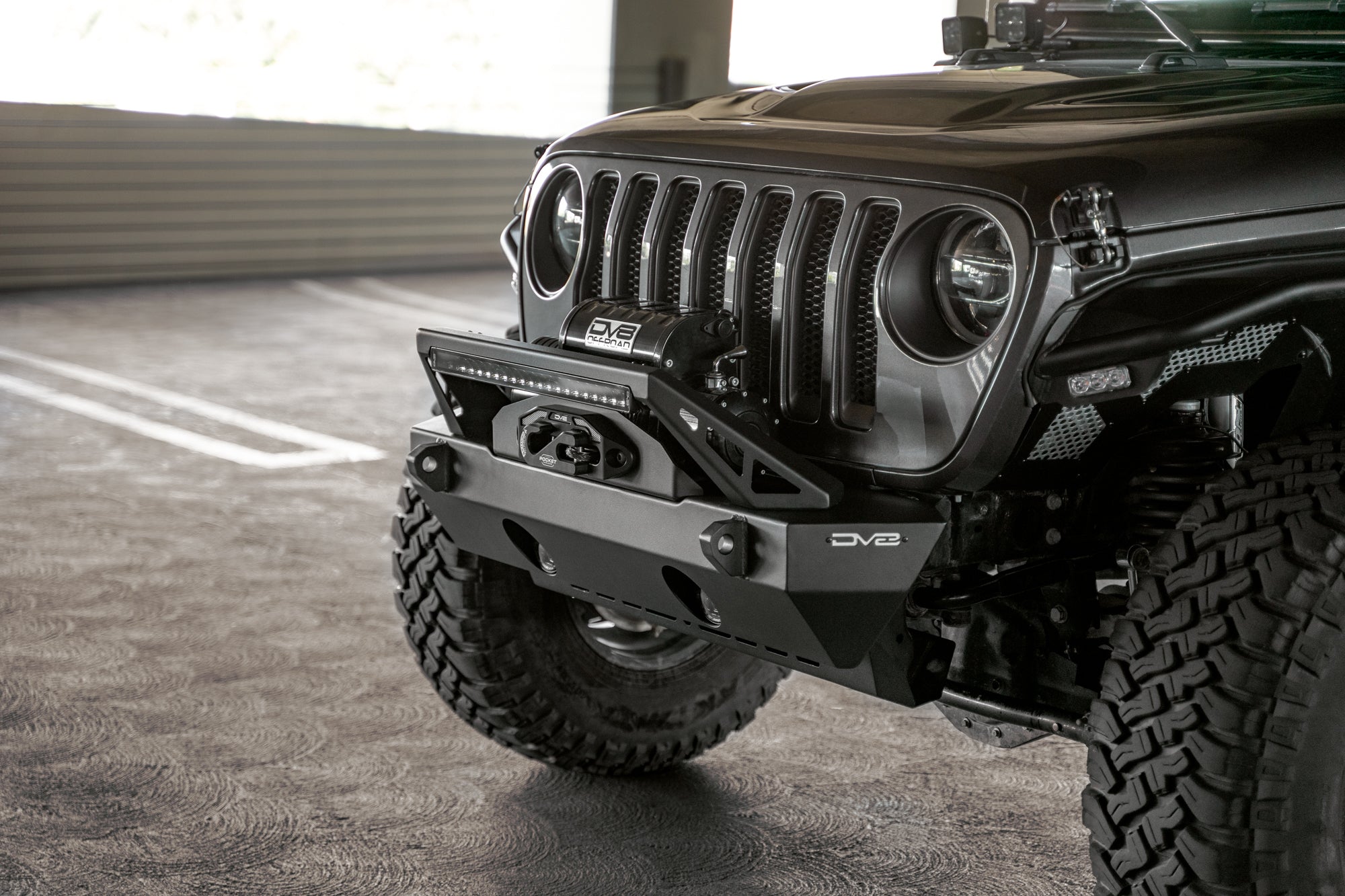 2007+ Jeep JK, JL, and JT FS-25 Stubby Front Bumper - Apollo Off-Road