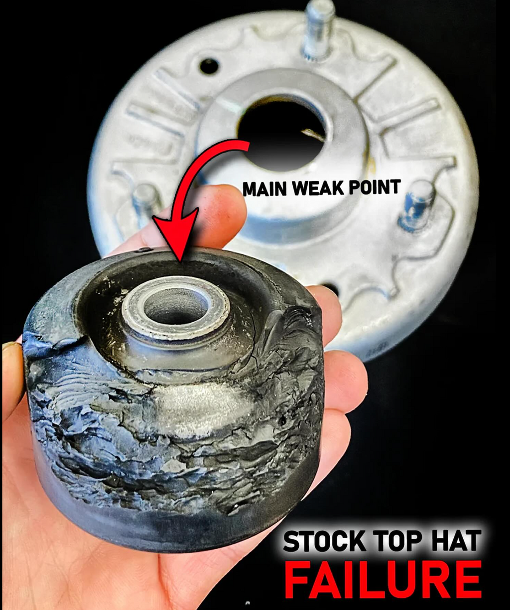 Foutz Motorsports Heavy Duty Billet Top Hat - 1.5 inch Lift - Phase 1 2010-2014 Ford F-150 SVT Raptor