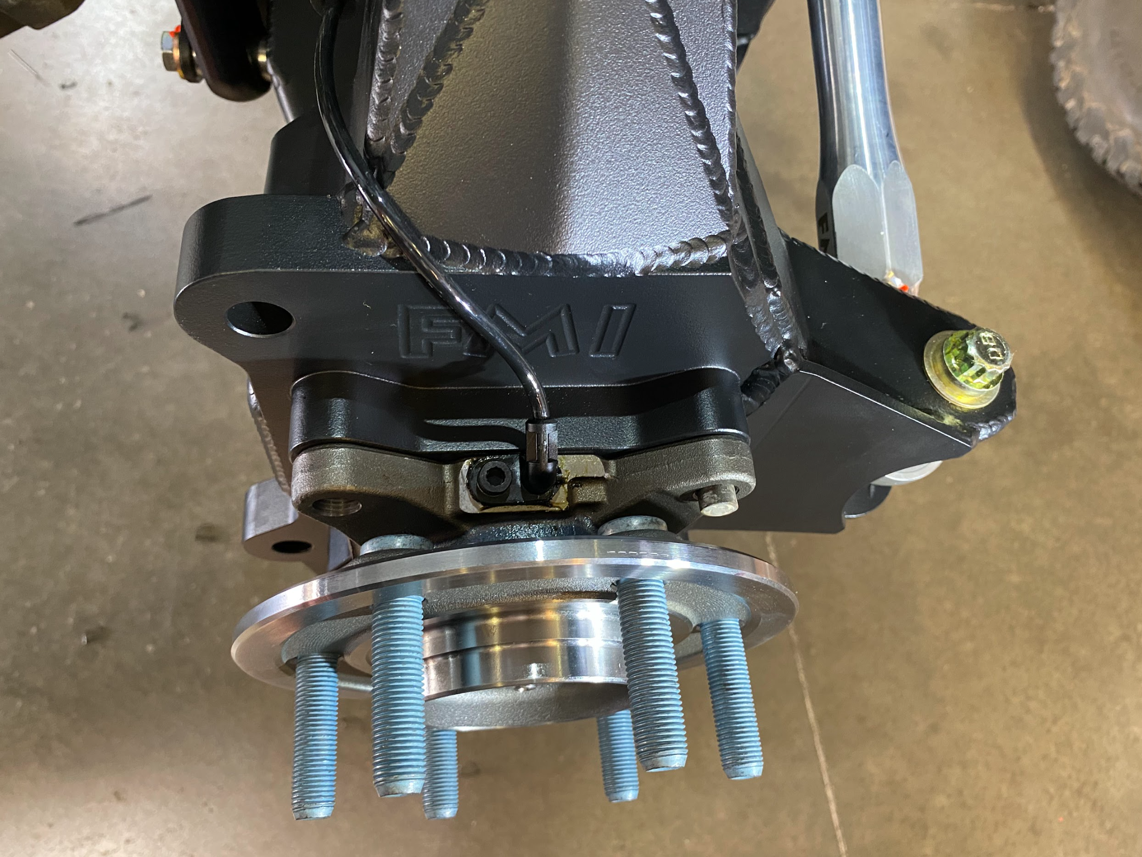 Foutz Motorsports Fabricated Front Spindle kit 2010-2014 Ford F-150 SVT Raptor