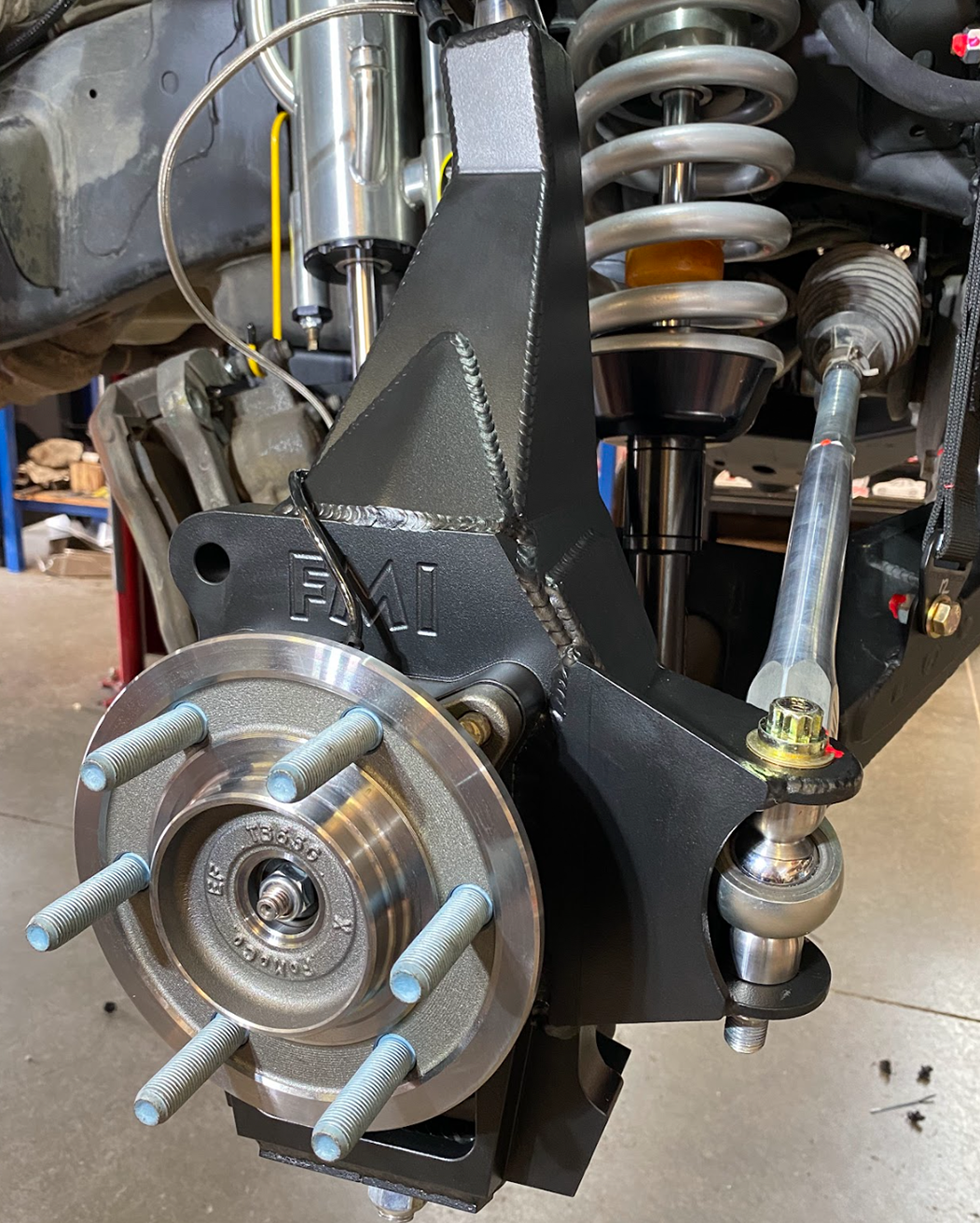 Foutz Motorsports Fabricated Front Spindle kit 2010-2014 Ford F-150 SVT Raptor