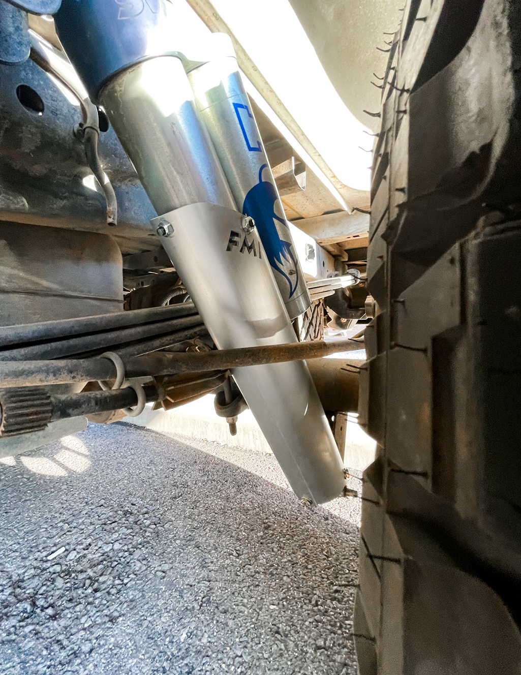 Foutz Motorsports Full length Aluminum Shock Guard, REPLACEMENT (PAIR) 2010-2014 Ford F-150 SVT Raptor