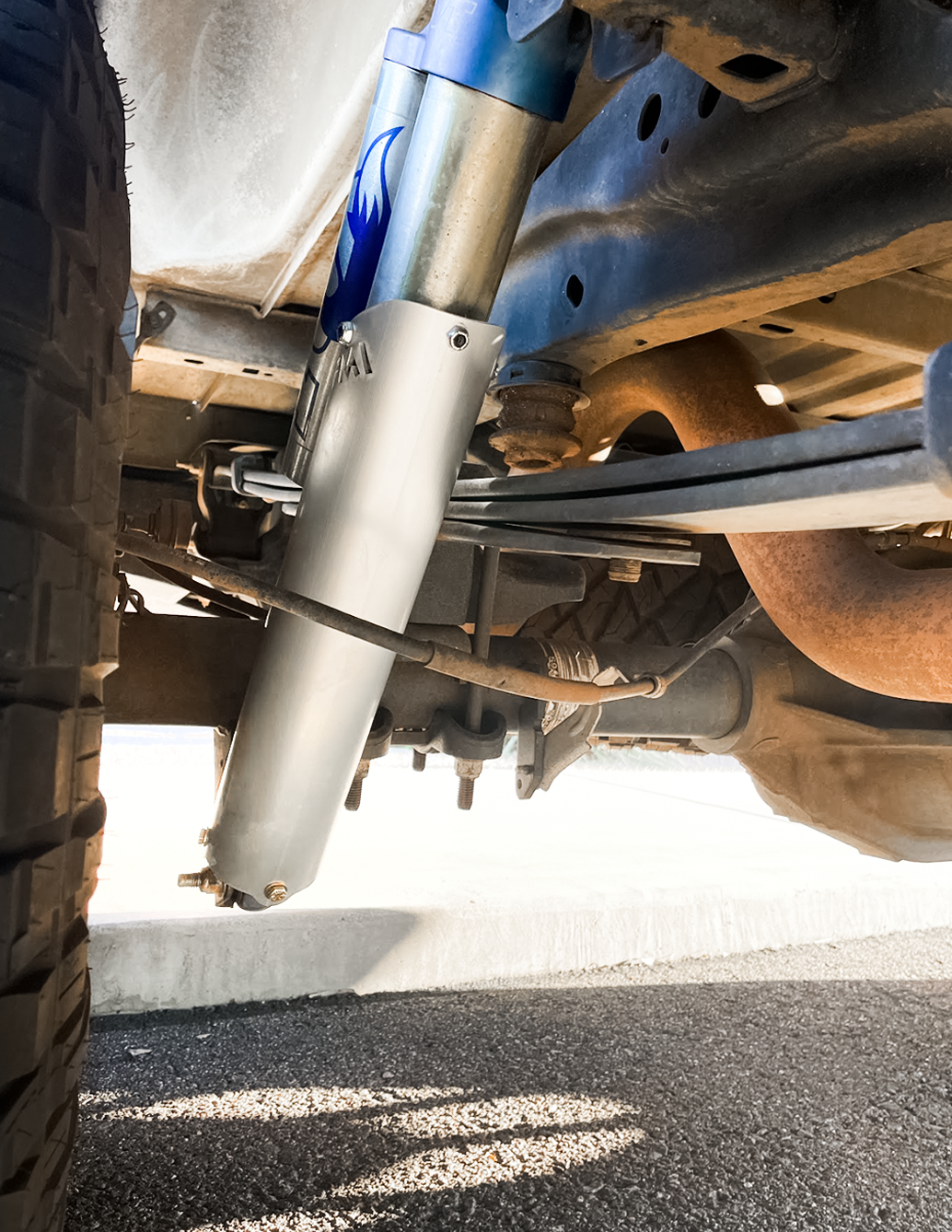 Foutz Motorsports Full length Aluminum Shock Guard, REPLACEMENT (PAIR) 2010-2014 Ford F-150 SVT Raptor
