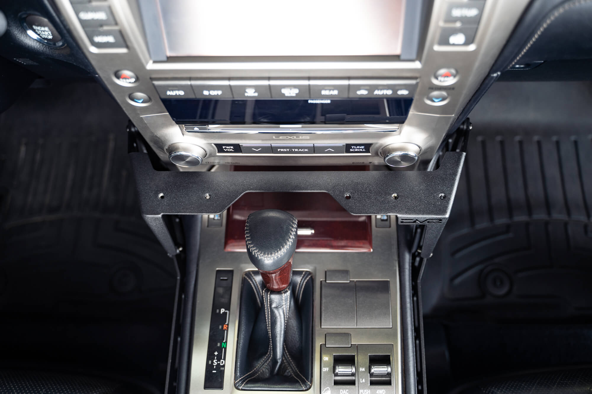 2010-2023 Lexus GX460 Center Console Molle Panels & Digital Device Bridge - Apollo Off-Road