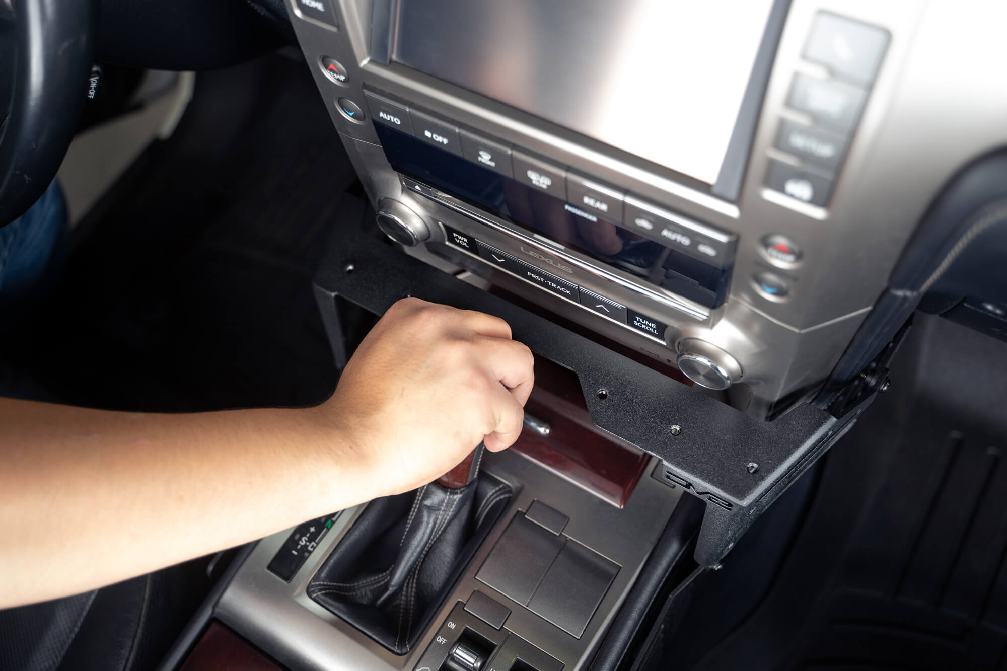 2010-2023 Lexus GX460 Center Console Molle Panels & Digital Device Bridge - Apollo Off-Road