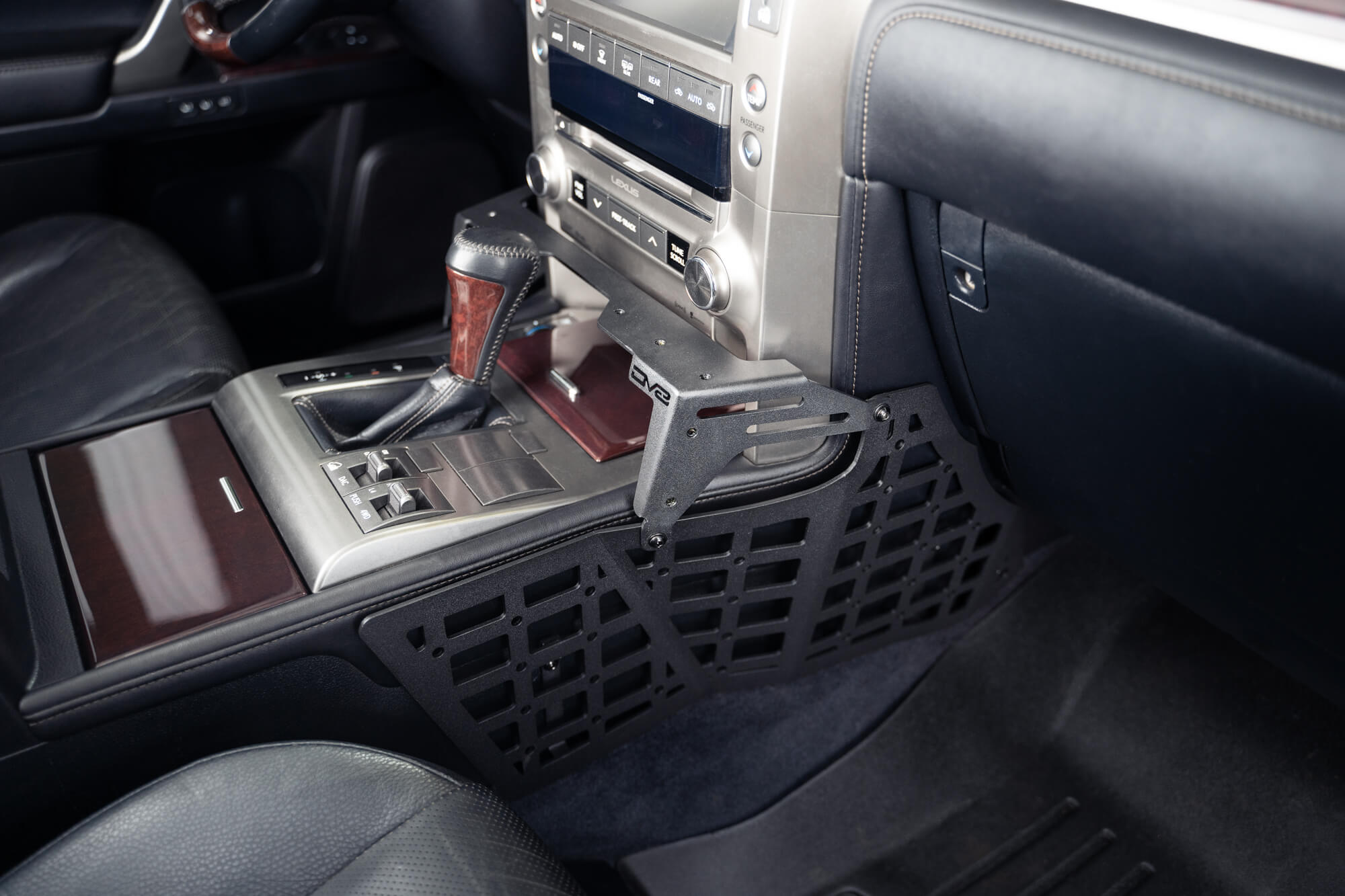 2010-2023 Lexus GX460 Center Console Molle Panels & Digital Device Bridge - Apollo Off-Road