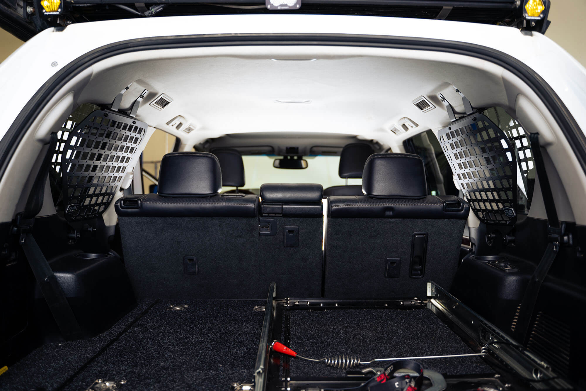 2010-2023 Lexus GX460 Rear Window Molle Storage Panels - Apollo Off-Road