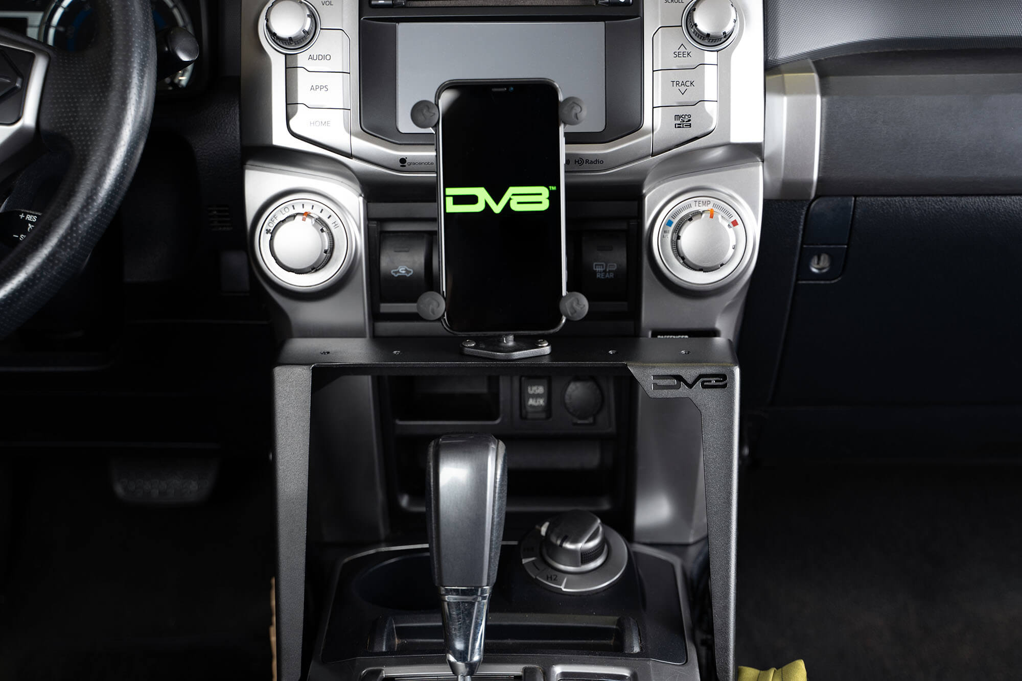 2010-2024 Toyota 4Runner Center Console Molle Panels and Device Mounts - Apollo Off-Road