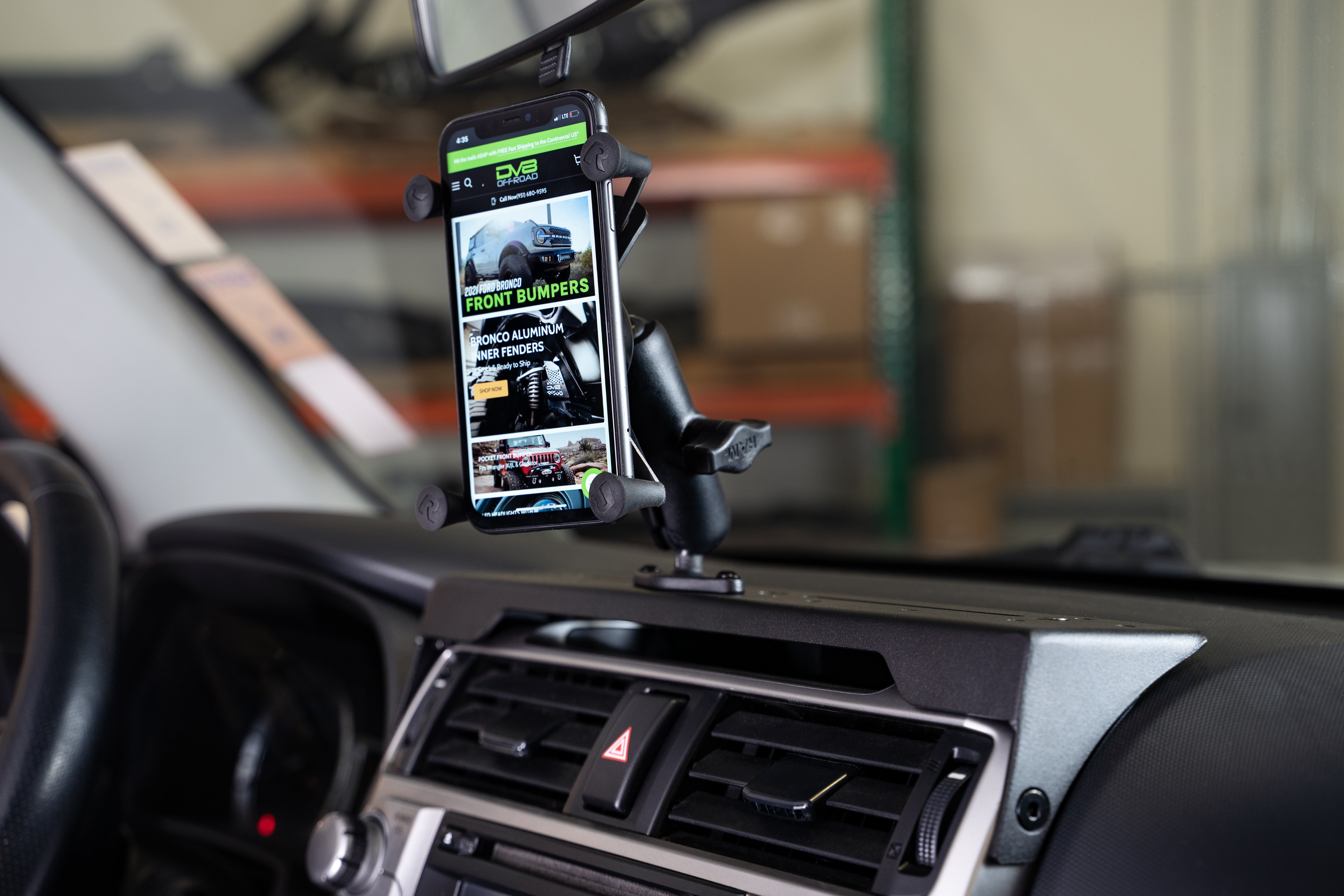 2010-2024 Toyota 4Runner Digital Device Dash Mount - Apollo Off-Road