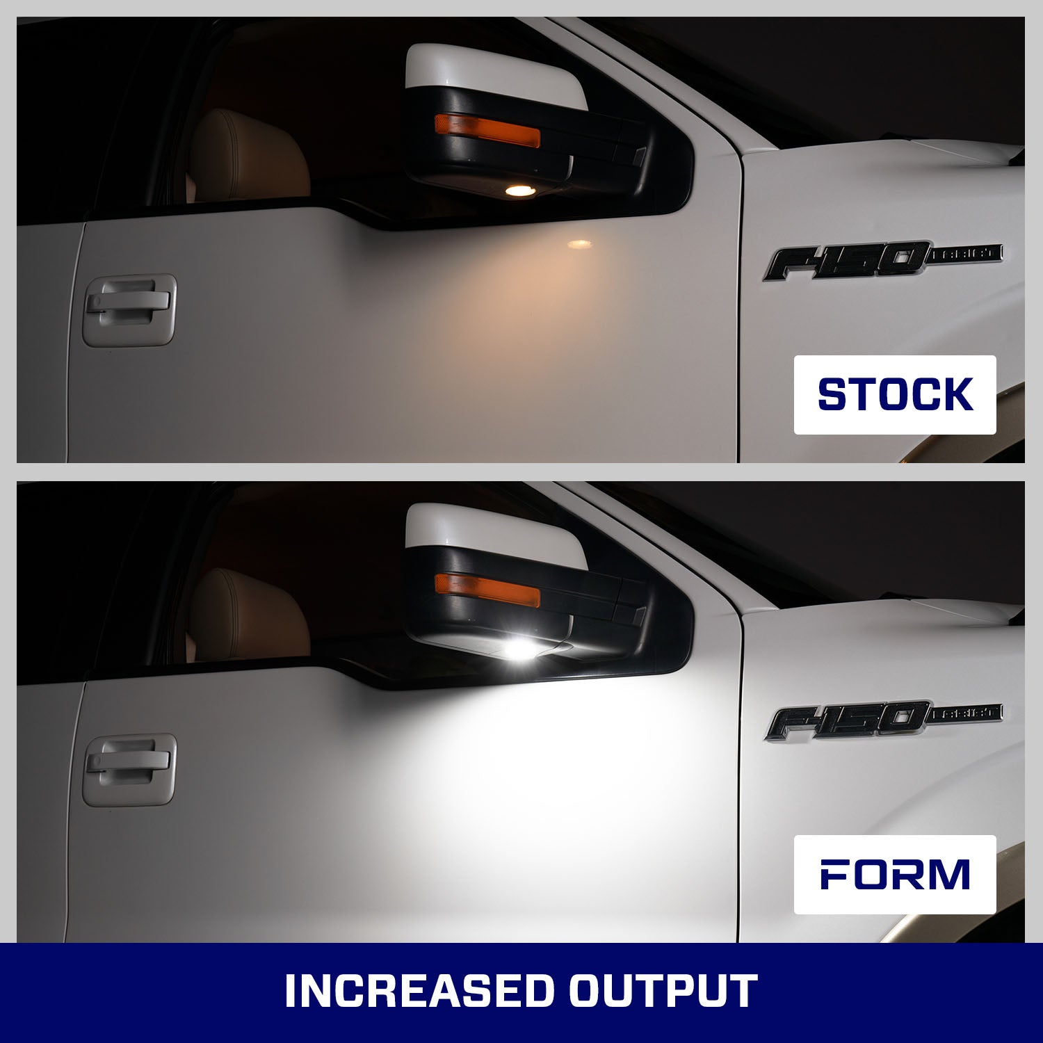 2007-2014 Ford F-150 Raptor LED Puddle Lights (pair) - Apollo Off-Road