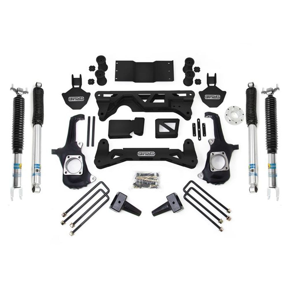 2011-2019 Chevrolet/GMC 2500/3500HD 5-6'' Lift Kit With Bilstein Shocks - Apollo Off-Road
