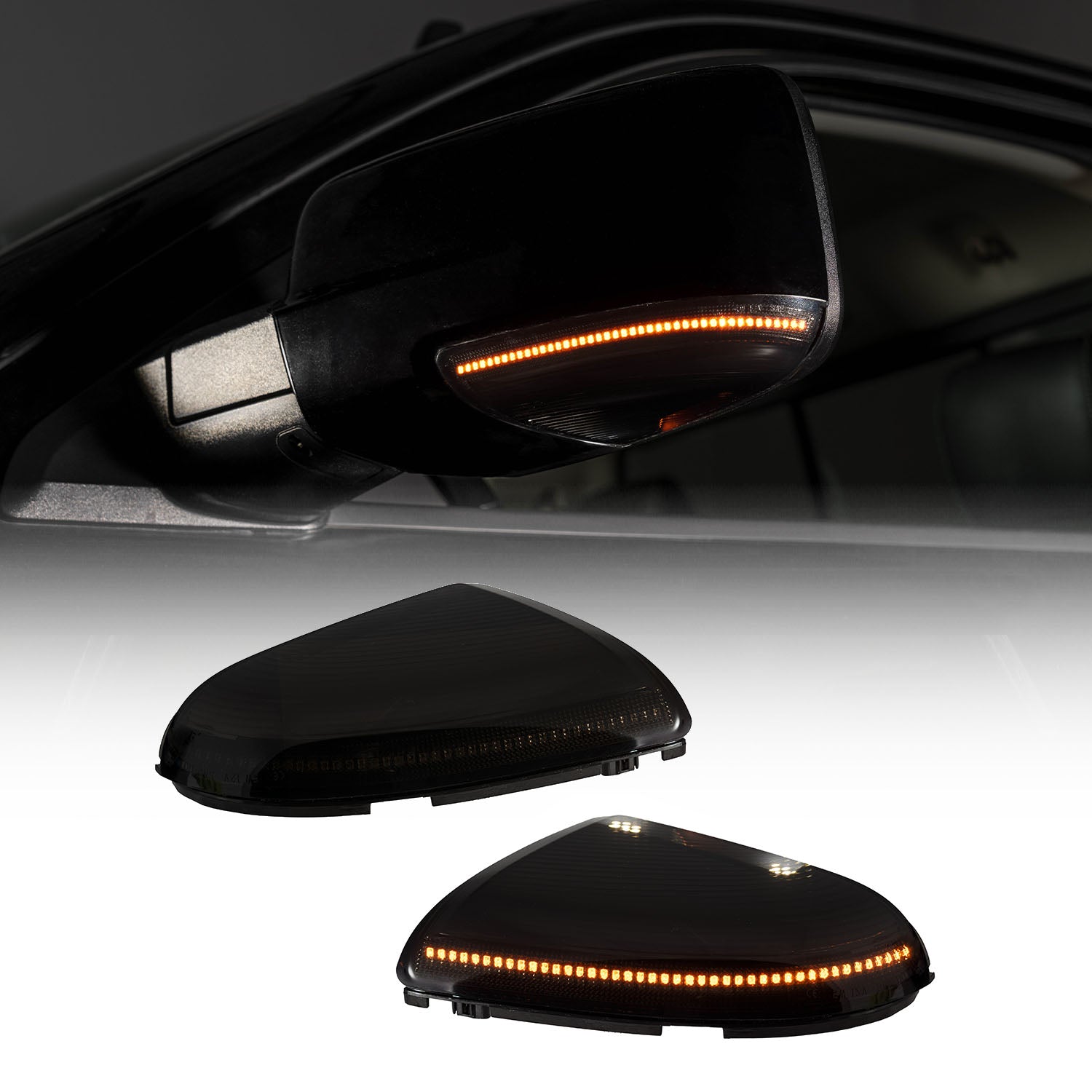 2011-2024 Ram 1500 LED Mirror Lights Bottom (pair) - Apollo Off-Road