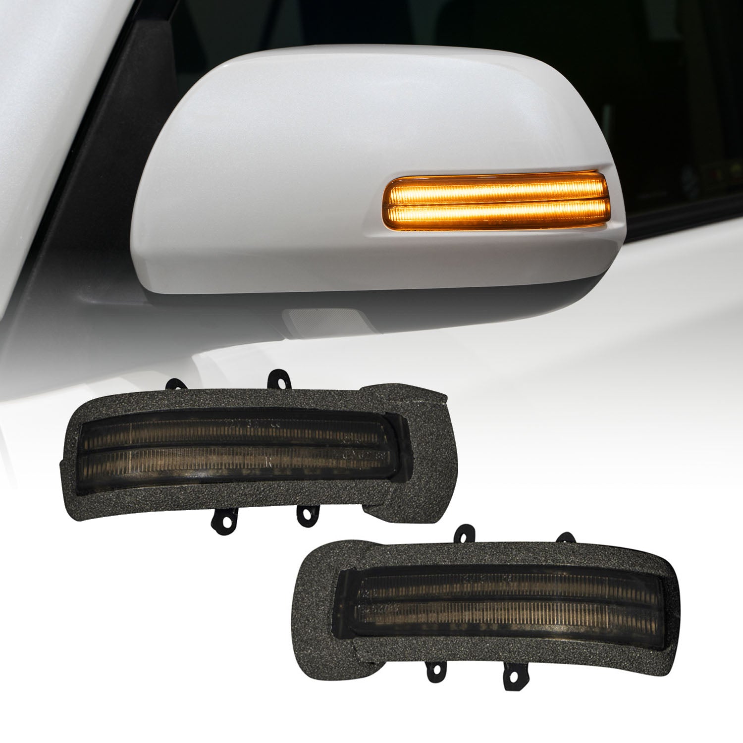 2010-2015 Toyota 4Runner/Tacoma LED Mirror Lights (pair) - Apollo Off-Road